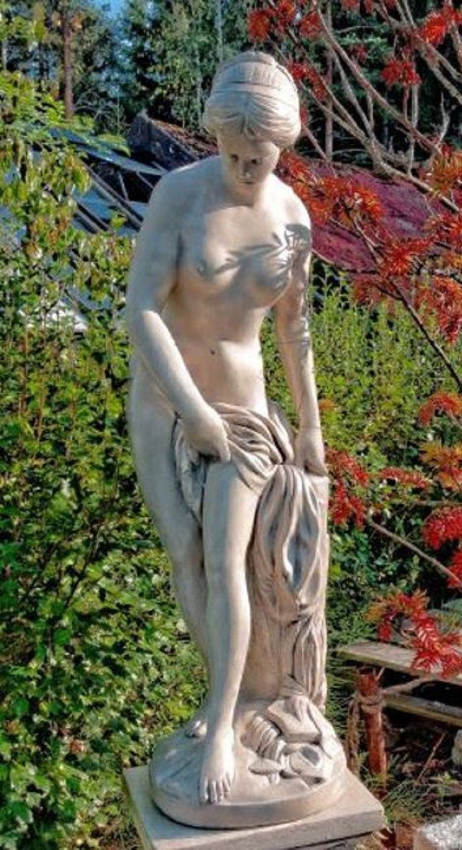 Gartendeko - Accessoires 120 cm - Garten Deko Skulptur Grau H. & Terrassen Padrino Garten Deko Jugendstil Skulptur Figur Casa