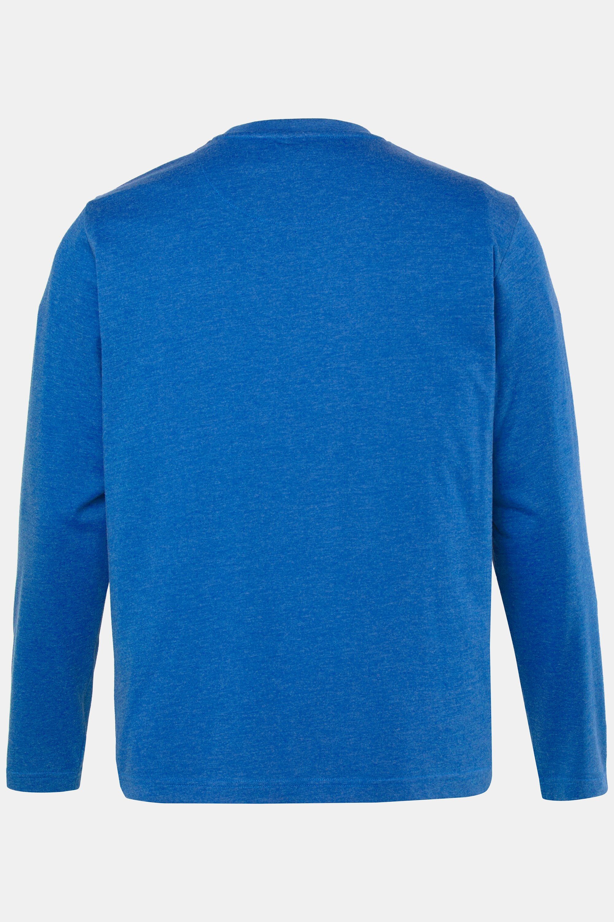 Men Plus T-Shirt Langarmshirt Basic Rundhals Bestseller – Bild 3 von 3