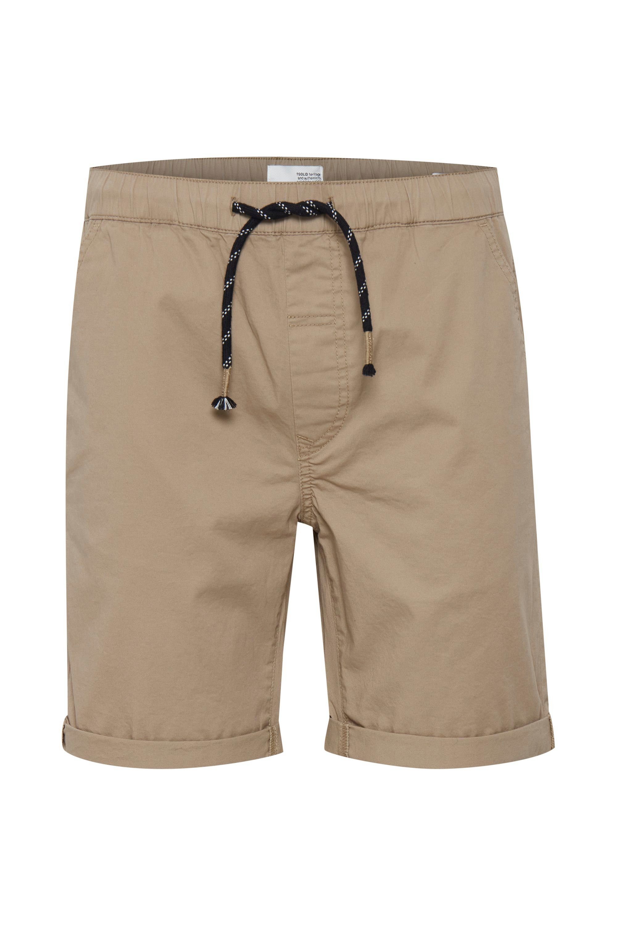 !Solid Chinoshorts SDLinan Chino Shorts mit elastischem Bund Dune (171009)