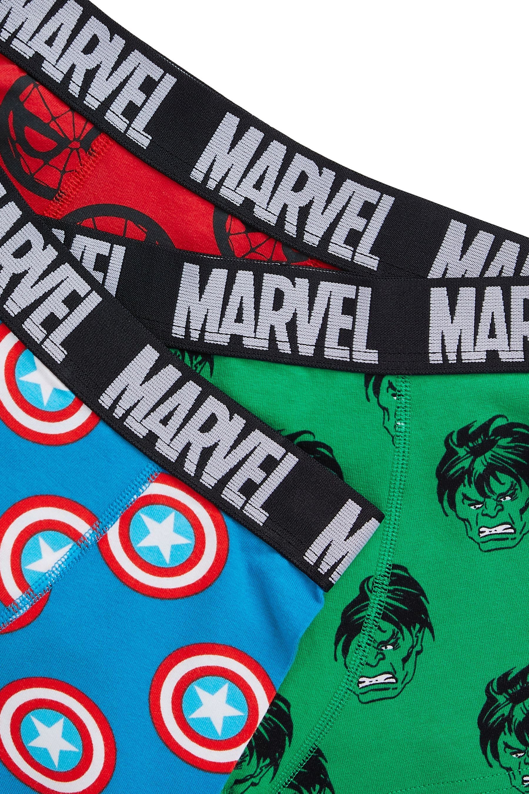 Unterhosen Marvel Trunk (3-St) 3er-Pack Next im Logo