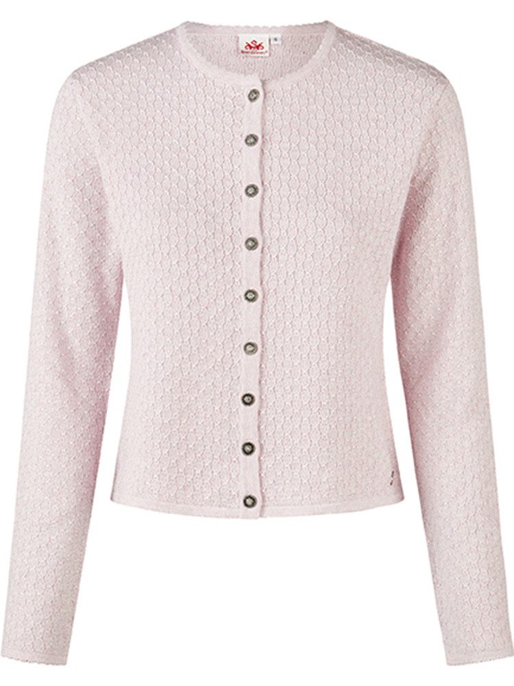 Trachtenstrickjacke Strickjacke Hanzing rose