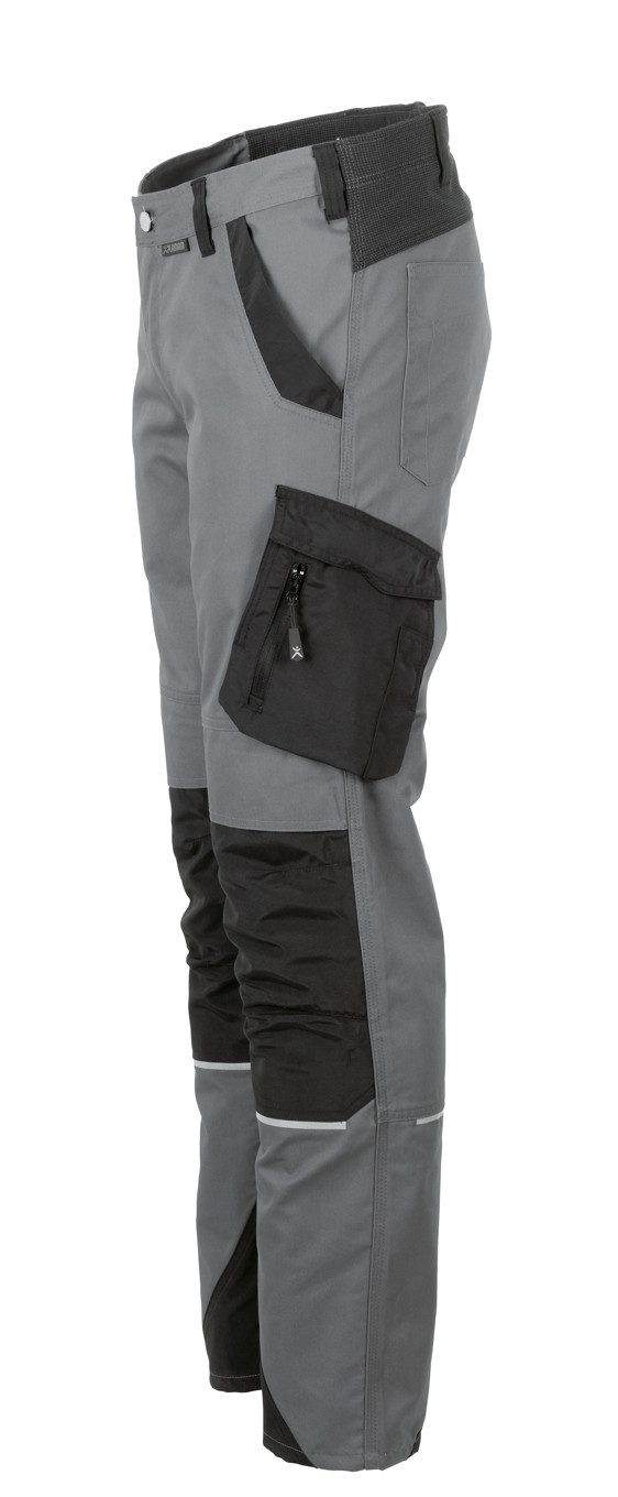 Planam Arbeitsbundhose PLANAM Herren Bundhose NORIT 4-Wege-Stretch Schiefer/Schwarz – Bild 3 von 4
