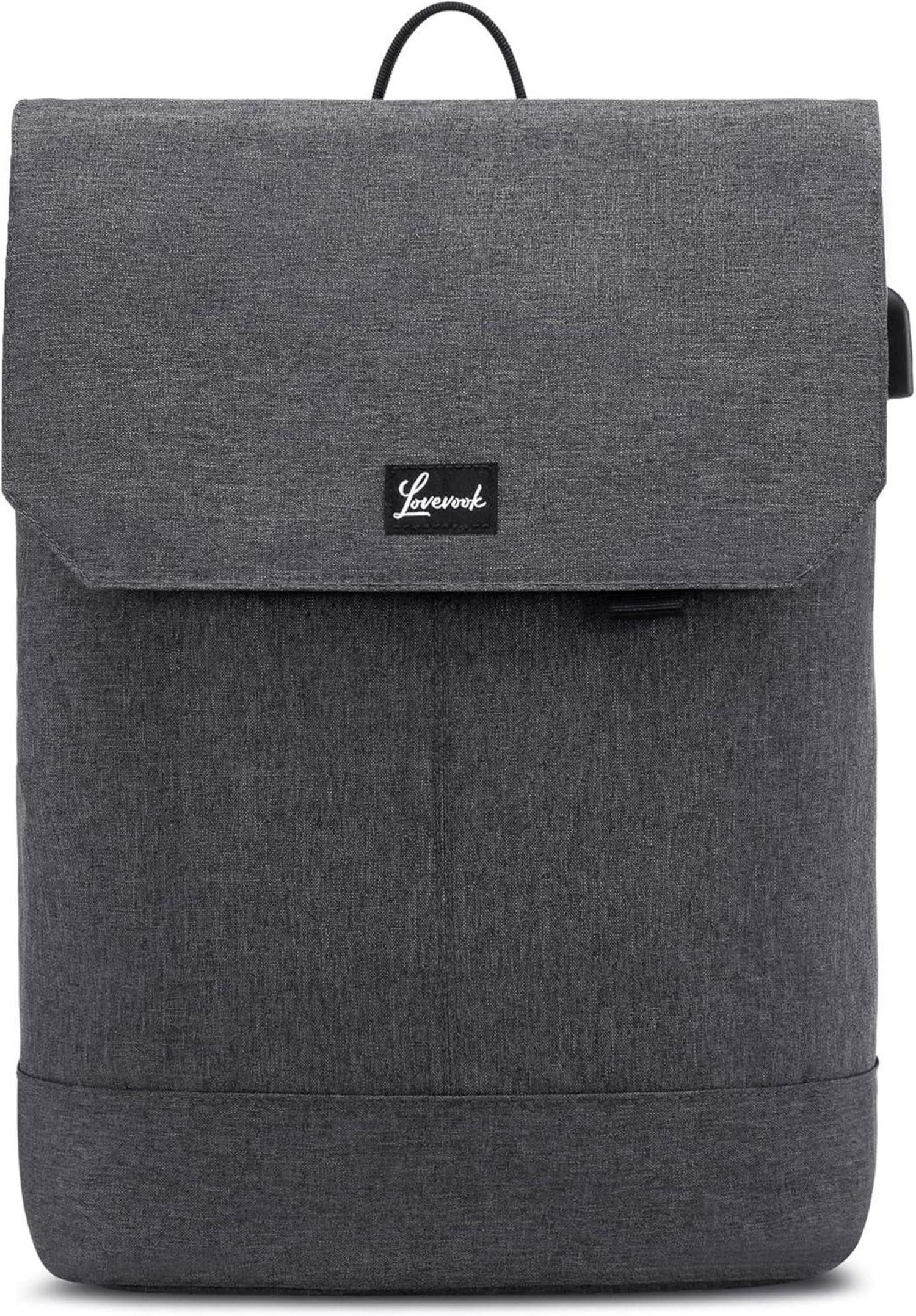 LuxusKollektion Laptoprucksack Laptop Rucksack Herren 15,6 Zoll USB Ladeanschluss Anti Diebstahl