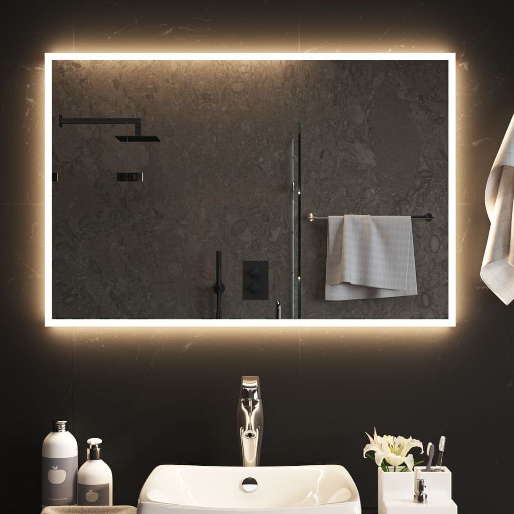 cm furnicato Wandspiegel LED-Badspiegel 90x60