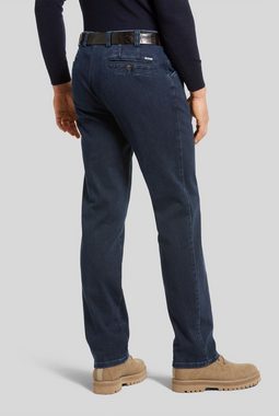MEYER Straight-Jeans Chicago in Two-Tone-Denim