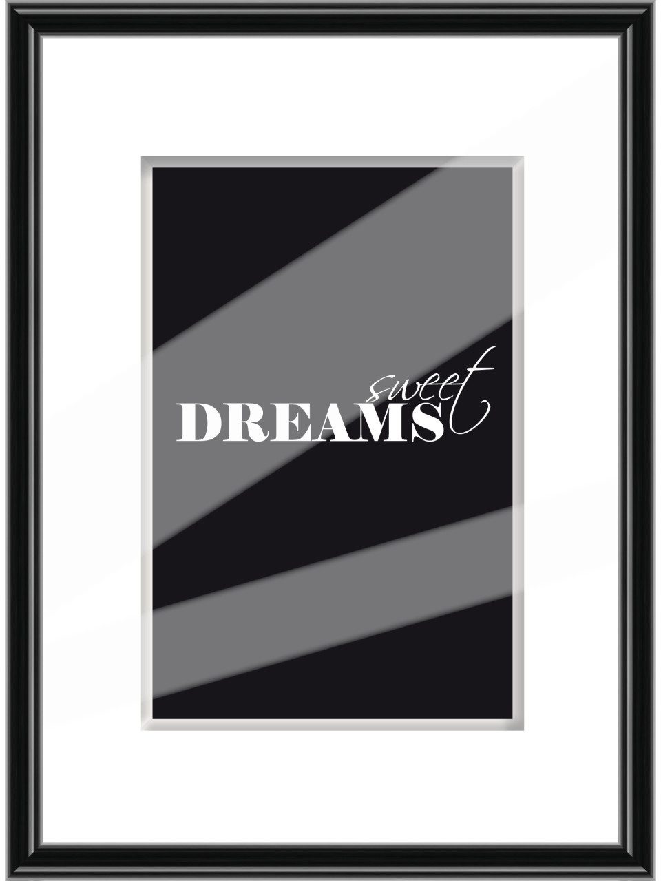The Wall - the art of framing AG Bilderrahmen Bilderrahmen schwarz 15 x 21 cm