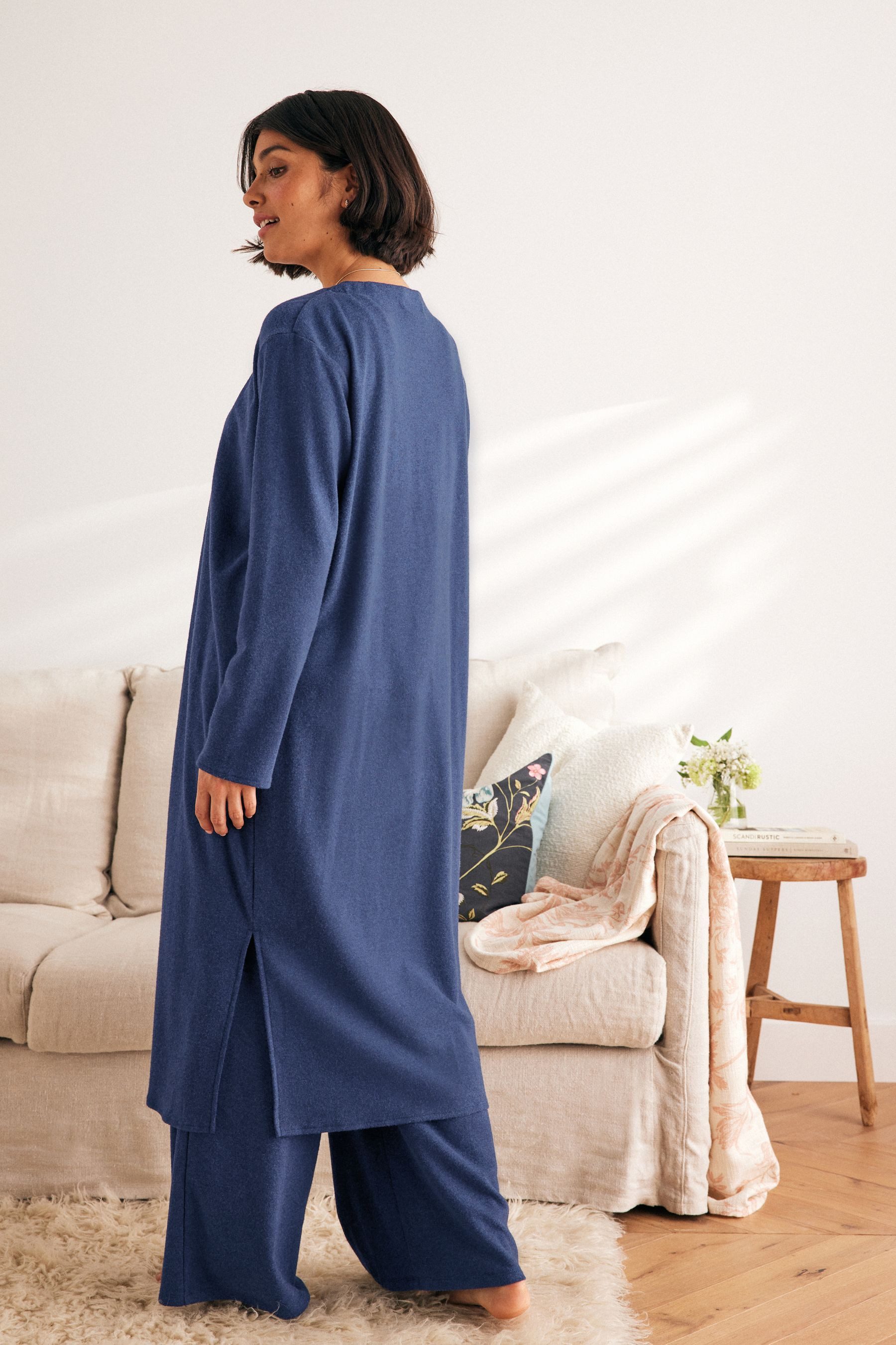 LAURA ASHLEY Strickjacke Laura Ashley Maxi-Lounge-Strickjacke günstig online kaufen
