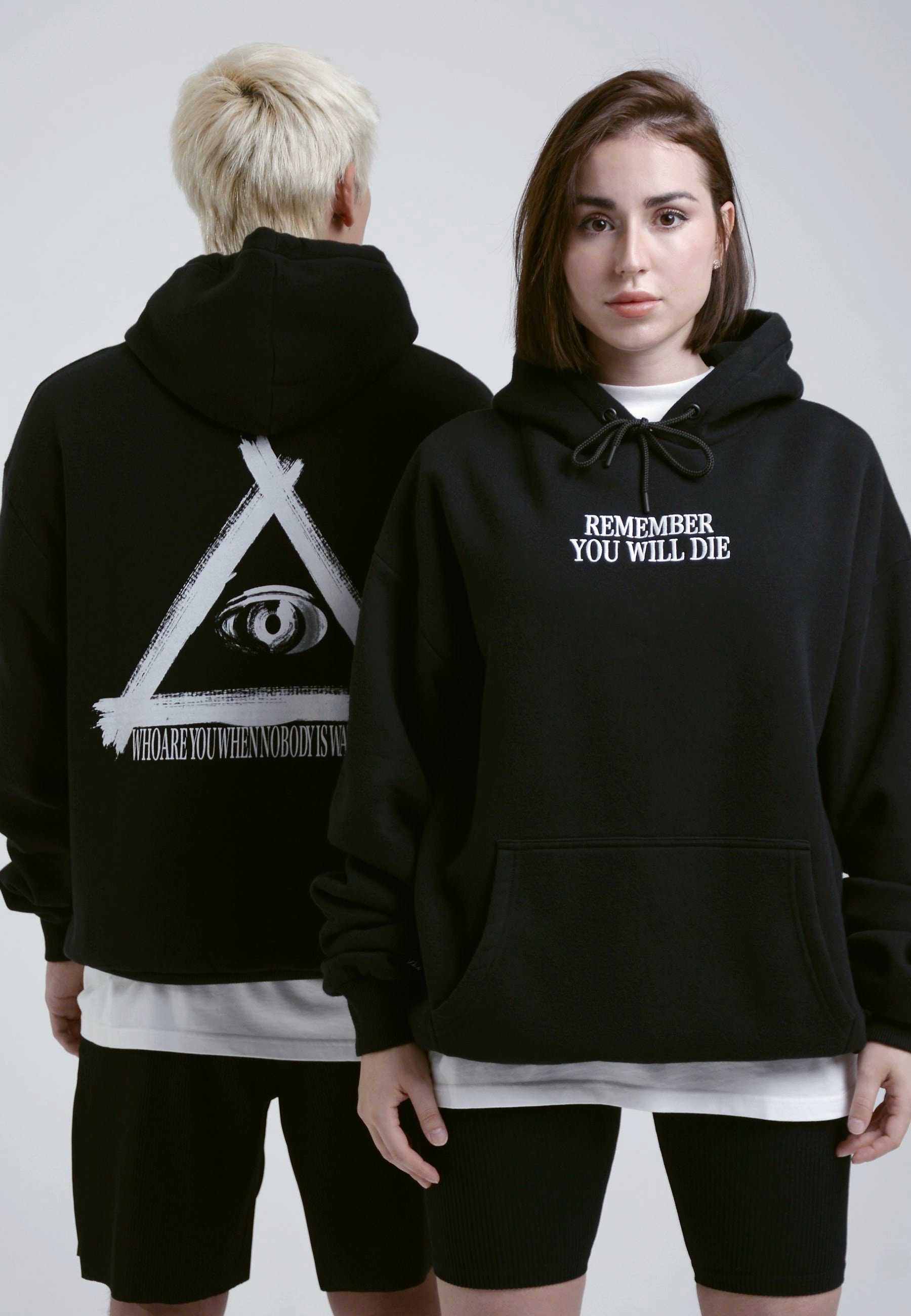 - you Who die will you Remember Hoodie RYWD Kapuzensweatshirt are