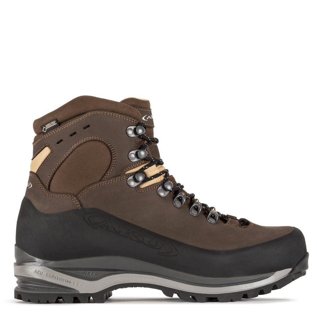 AKU Superalp GTX (Trekking, Nubukleder, wasserdicht, Made in Italy) braun Wanderschuh