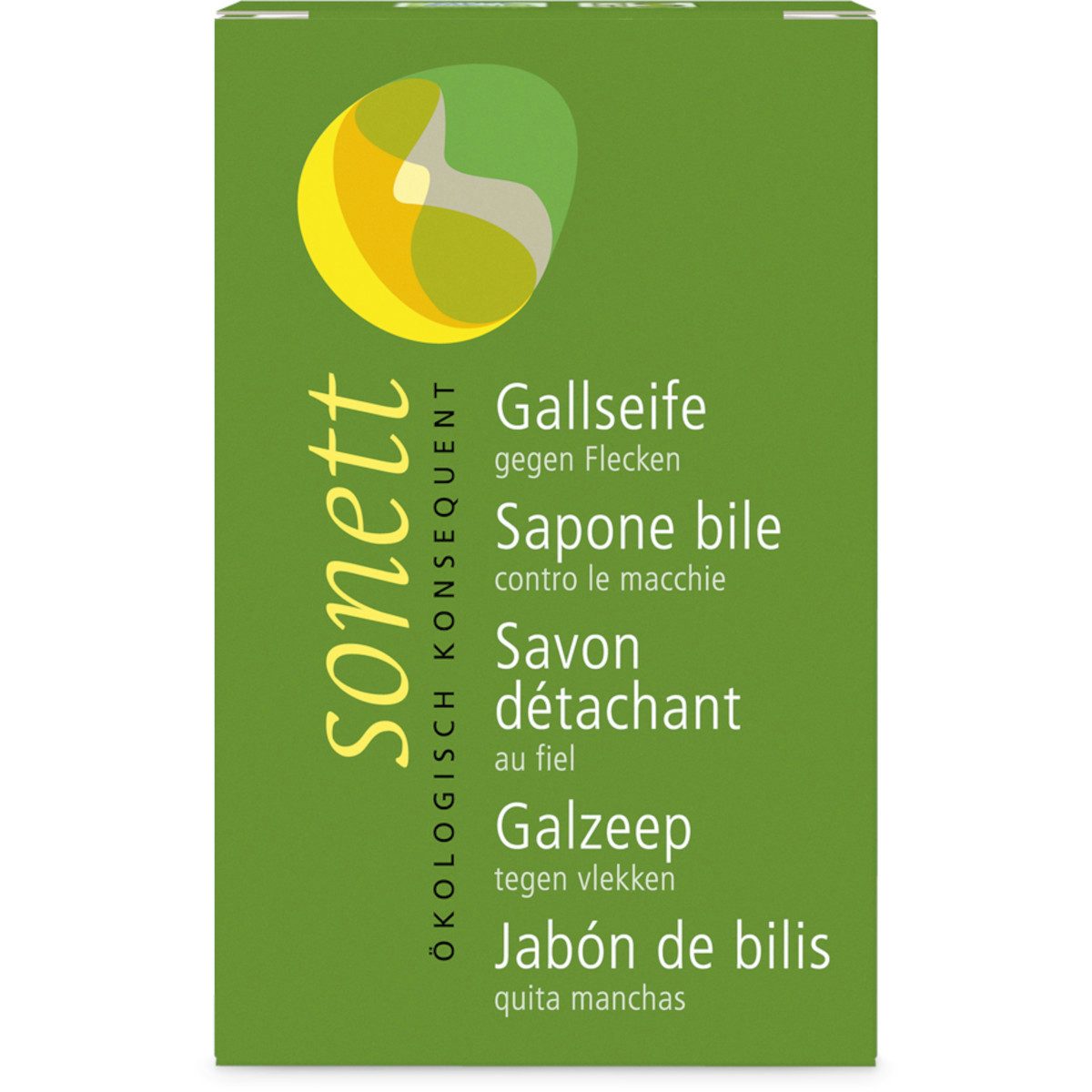 Sonett Gallseife Stück 100 g Spezialwaschmittel