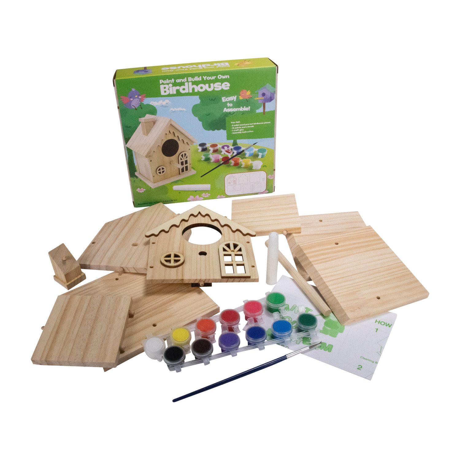 GICO Spieluhr DIY Vogelhaus-Bausatz – Kreativspaß für Garten & Familie DIY- günstig online kaufen