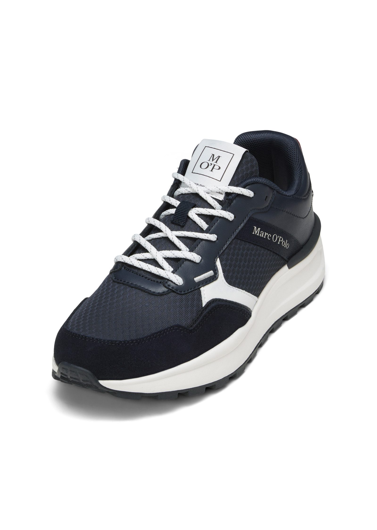 Marc O'Polo aus Rindleder und Mesh Sneaker. € 139,95