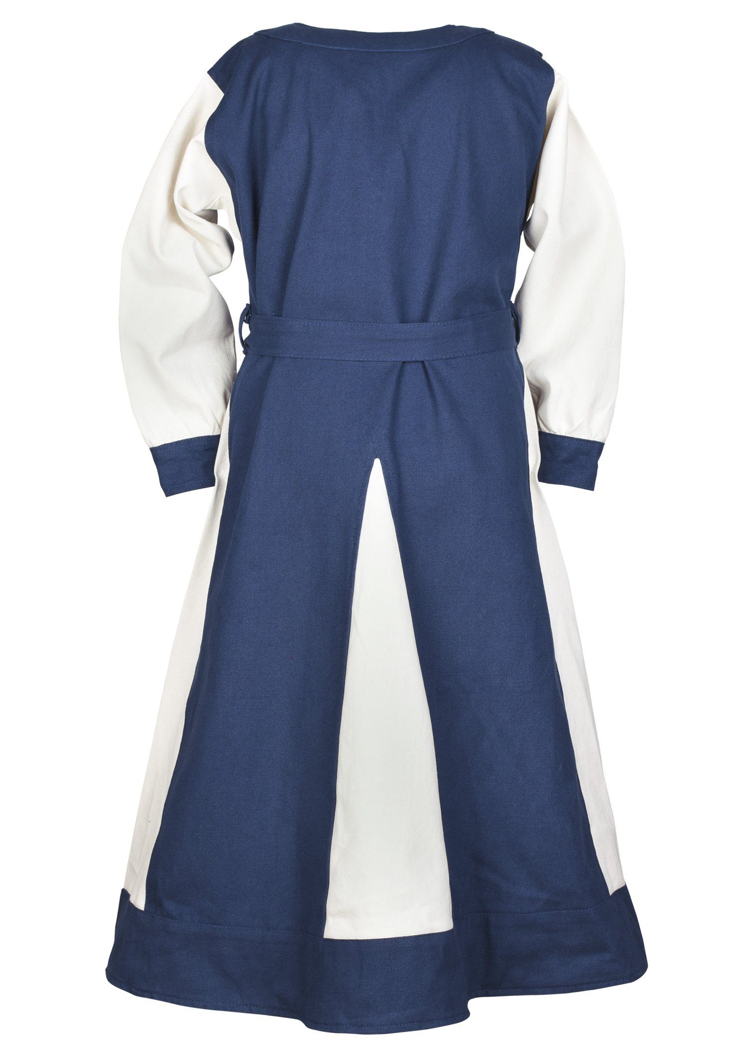 Battle Merchant Ritter-Kostüm Kinder-Wikingerkleid Solveig, blau/natur