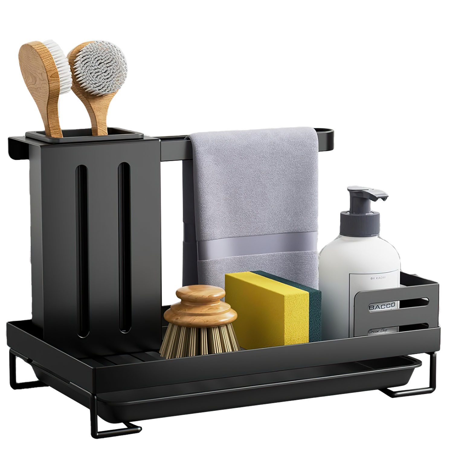 SURFOU Küchenorganizer-Set Spülbecken Küchen Organizer mit Abflusspfanne Ut günstig online kaufen