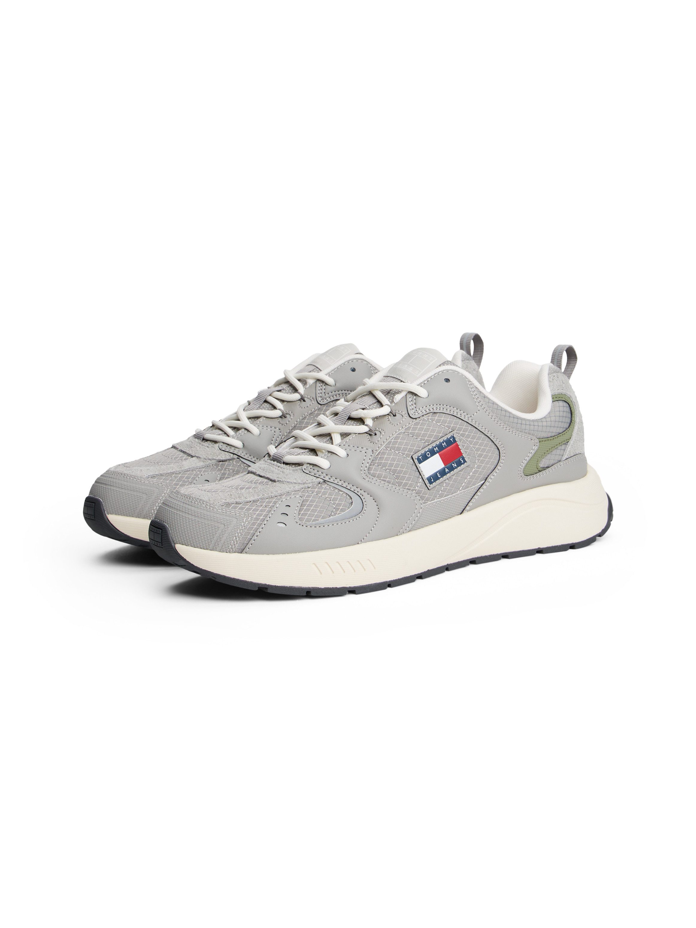 Tommy Jeans TJM RUNNER MIX MATERIAL Sneaker, Freizeitschuh, Halbschuh, Schn günstig online kaufen
