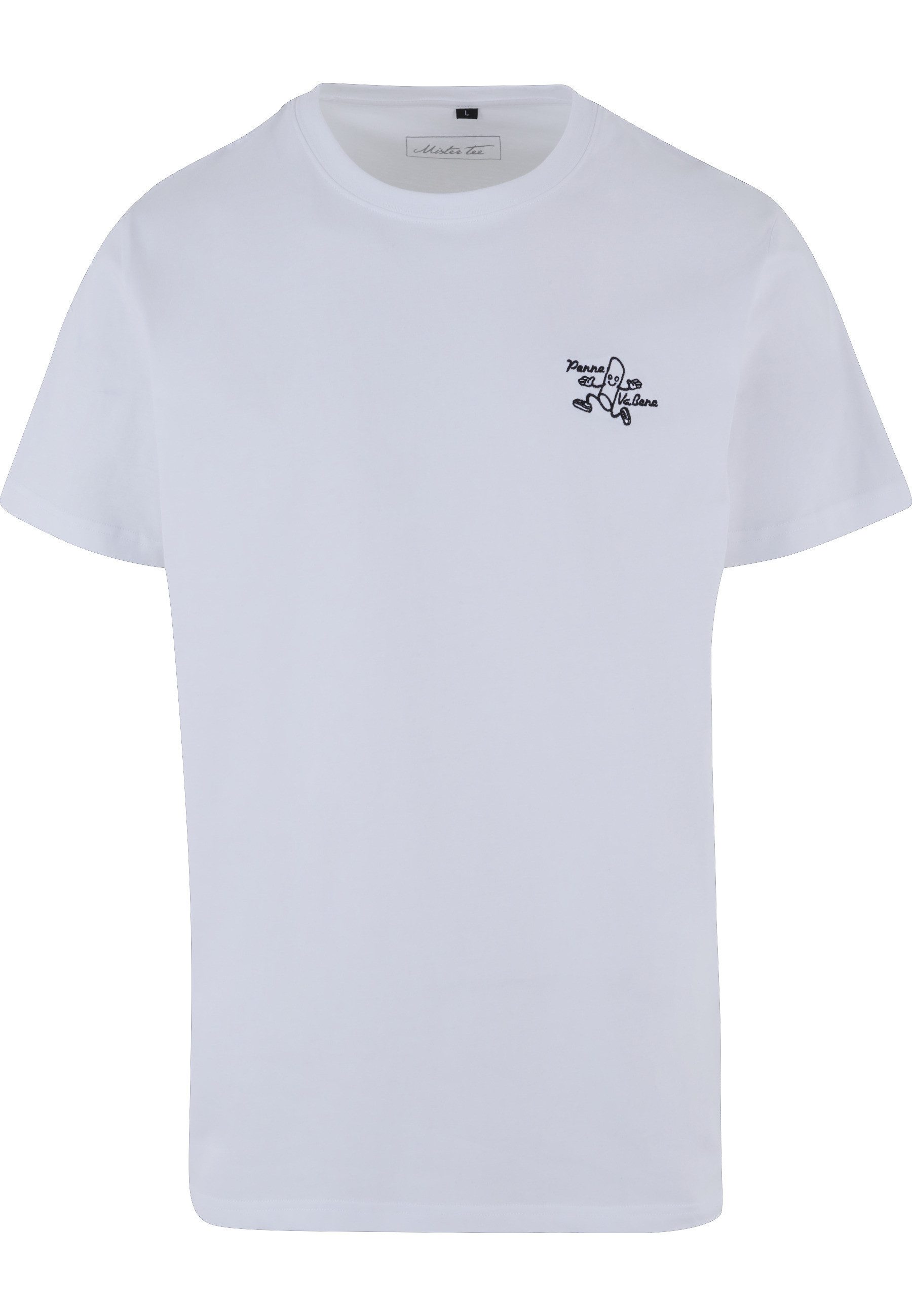 MisterTee T-Shirt MisterTee Herren Penne Va Bene Tee EMB (1-tlg)