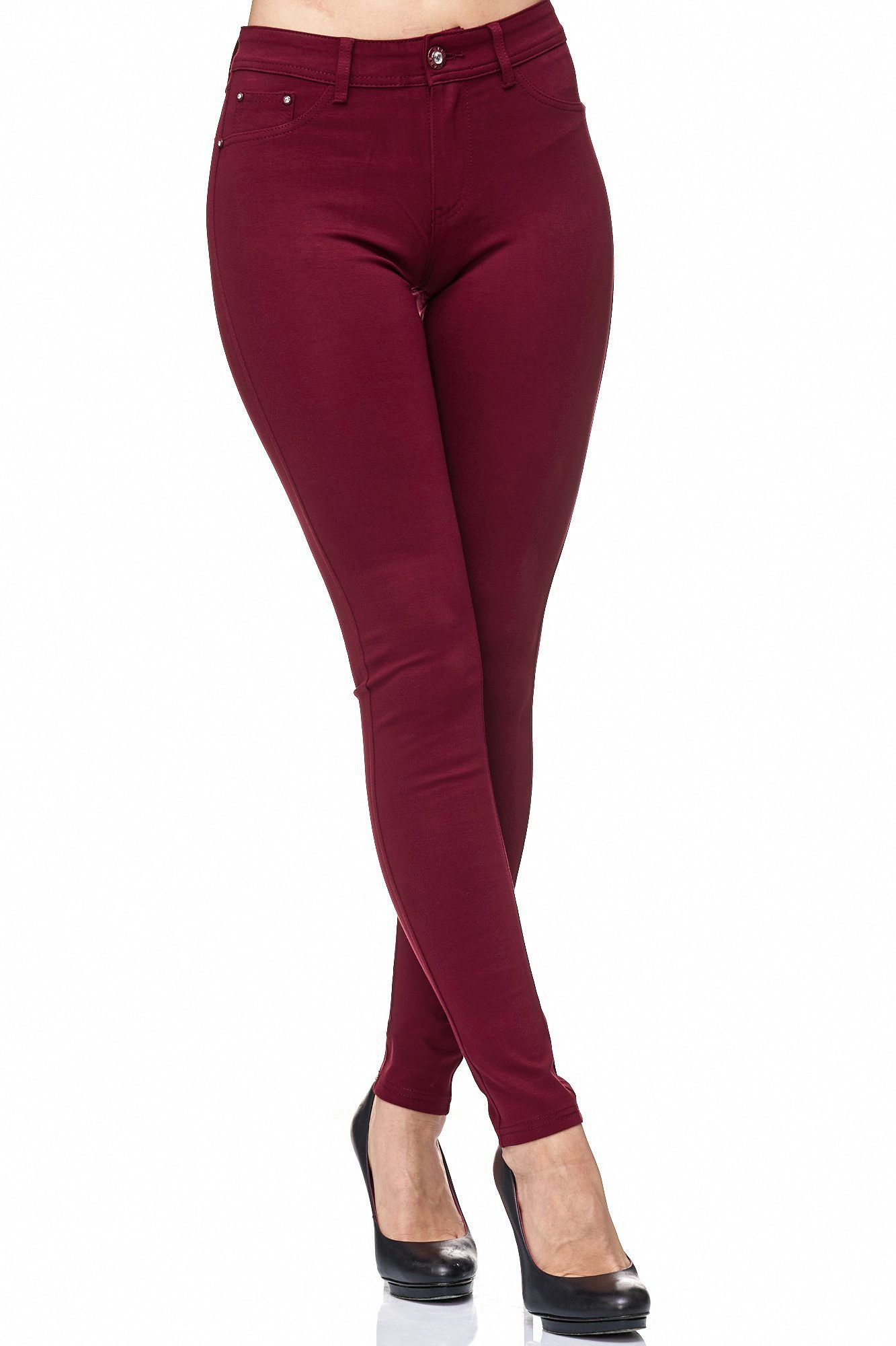 Elara Jeggings Elara Damen Stretch Hose günstig online kaufen
