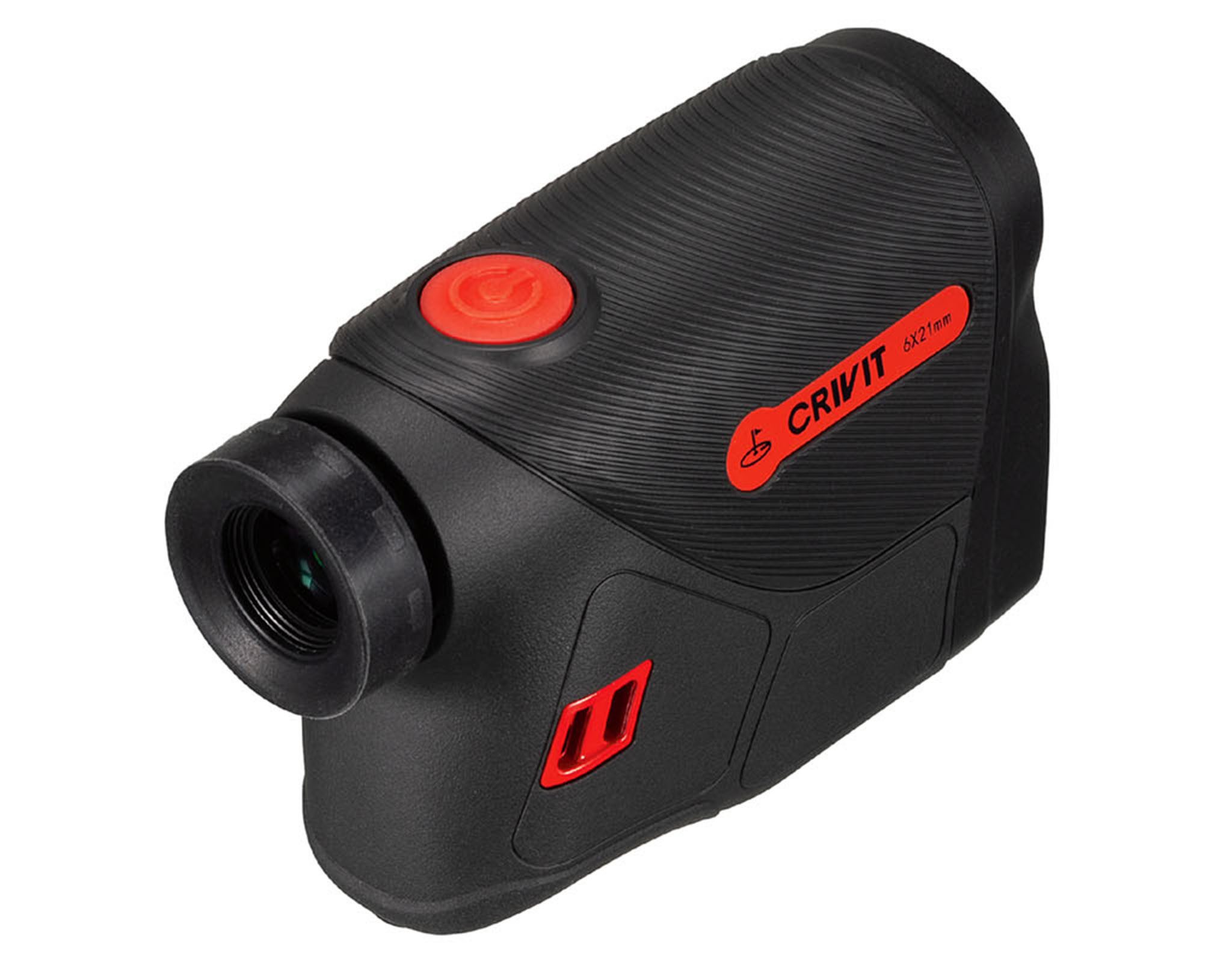 crivit Entfernungsmesser Golf Laserentfernungsmessgerät 6-fache Vergrößerung Laser Messgerät
