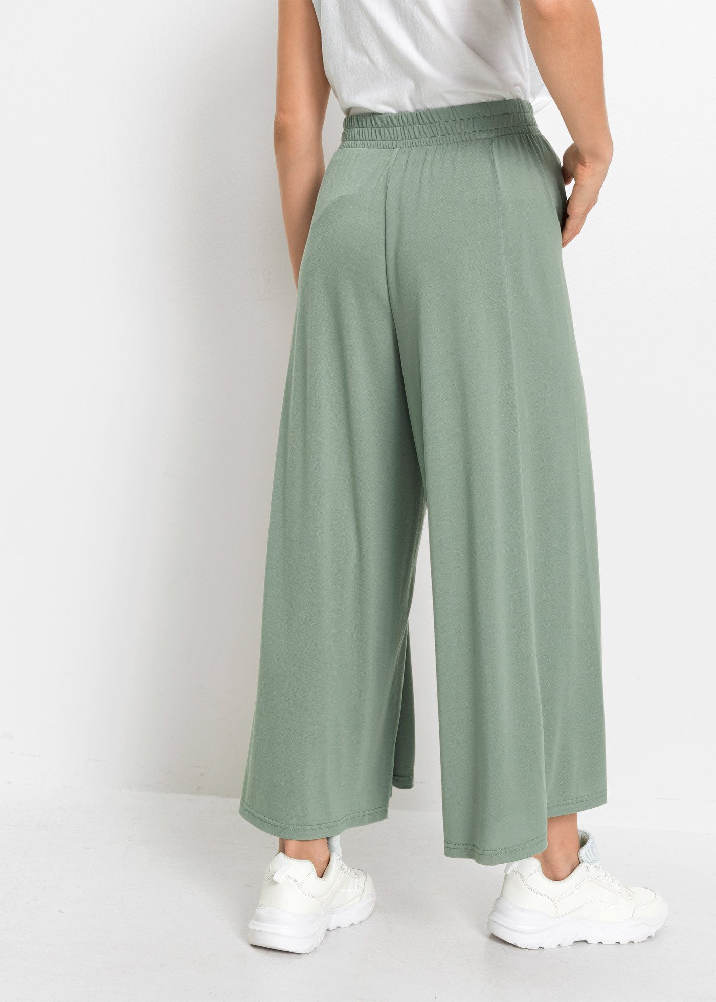 bonprix Culotte Jersey-Culotte mit weitem Bein günstig online kaufen