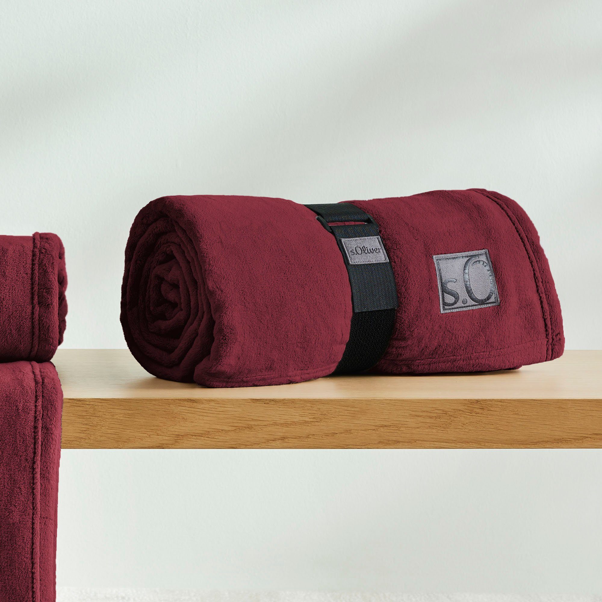 Wohndecke s.Oliver Decke Kuschelsoft, s.Oliver, 150 x 200 cm, in bunten Farben, weich, 330g/m²