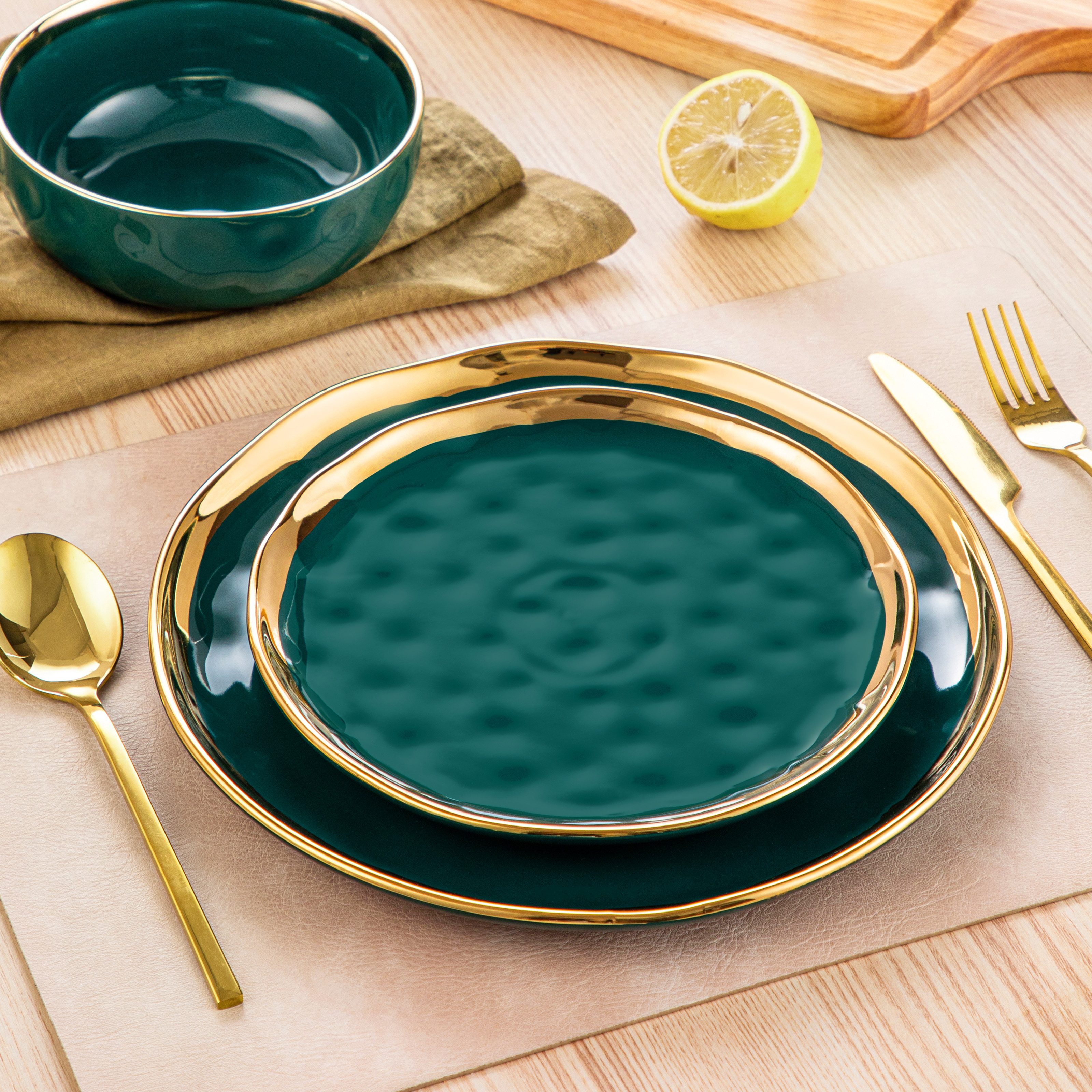 vancasso Geschirr-Set SWEET, Tafelservice für 4, Porzellan (12-tlg), 4 Personen, Porzellan