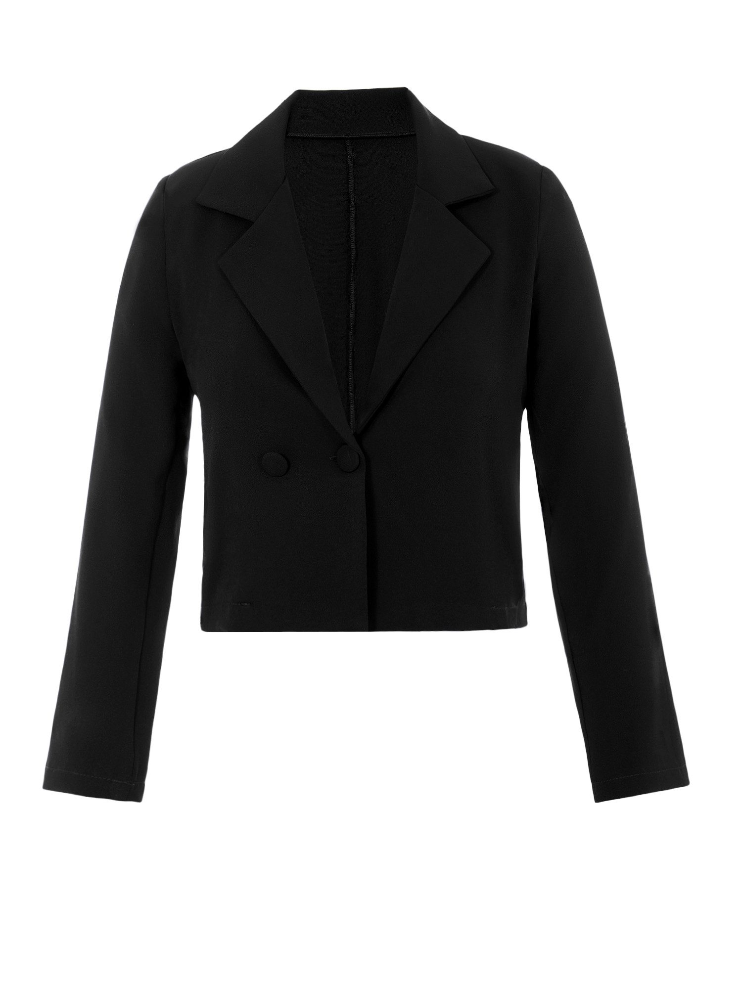 Imily Bela Kurzblazer Damen Langärmliges Jacken mit Revers und Knopfleiste günstig online kaufen