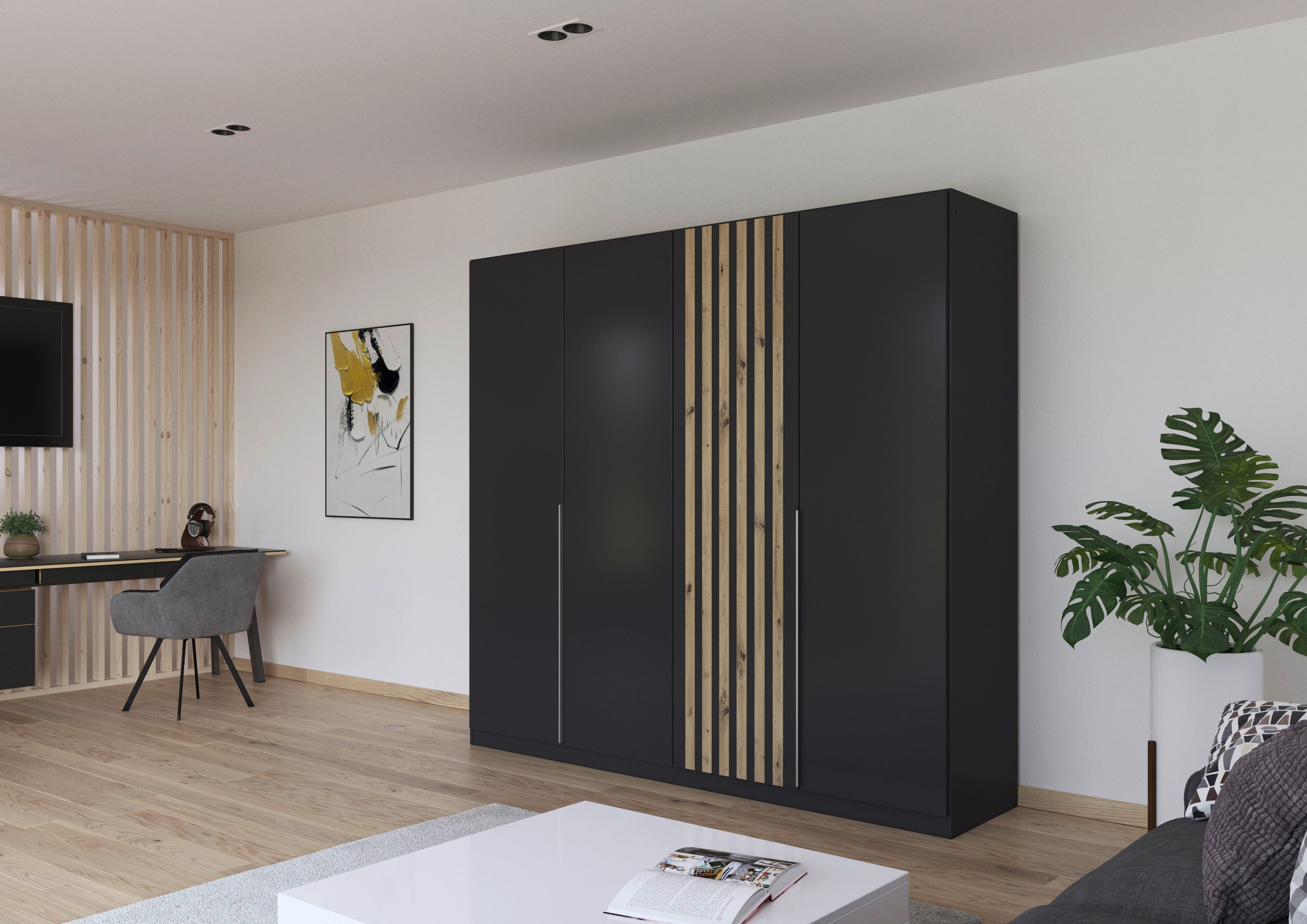 rauch Drehtürenschrank Kleiderschrank Schrank Garderobe Wäscheschrank Schla günstig online kaufen