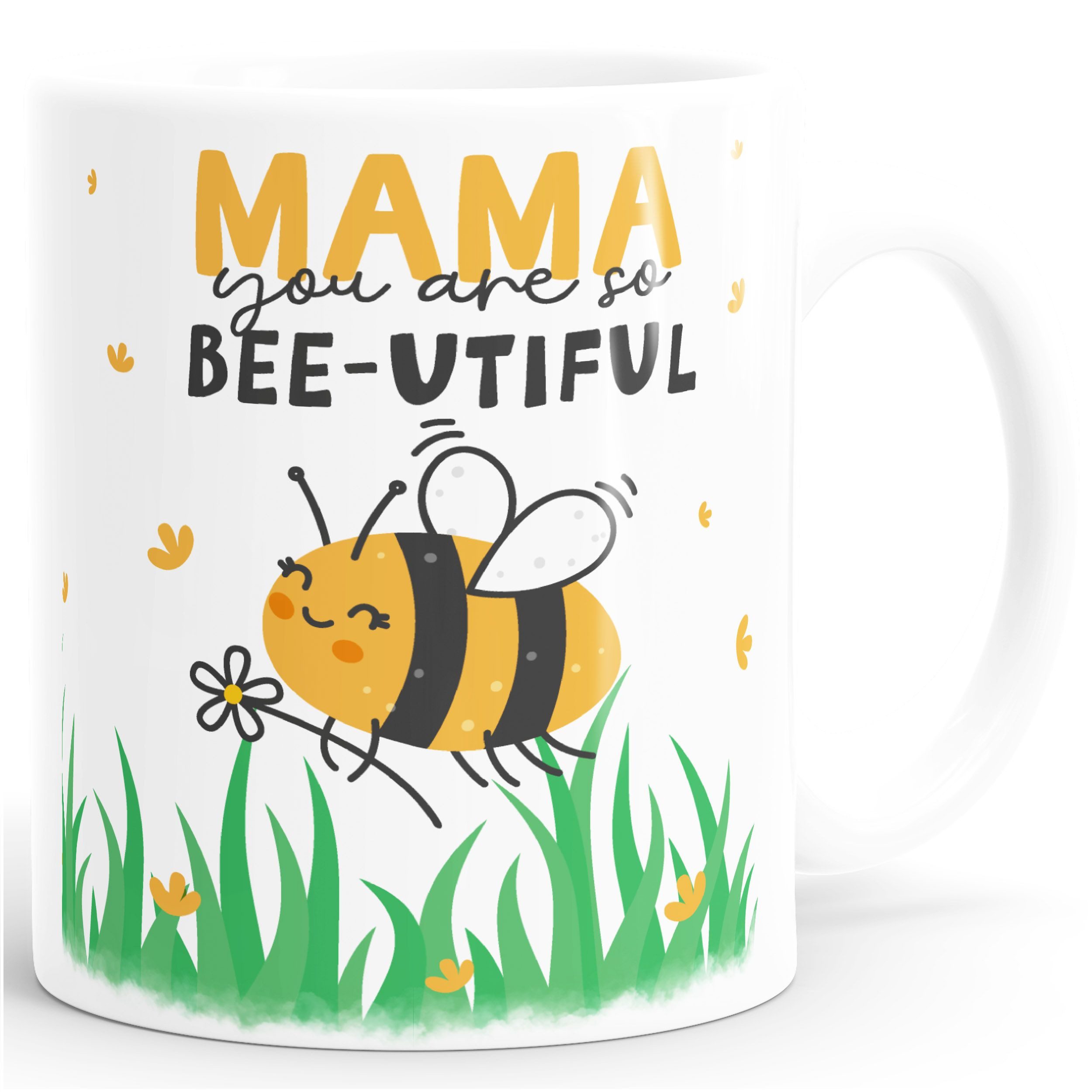Tasse Kaffee-Tasse Muttertag lustige Geschenk-Idee für Mama Spruch You are