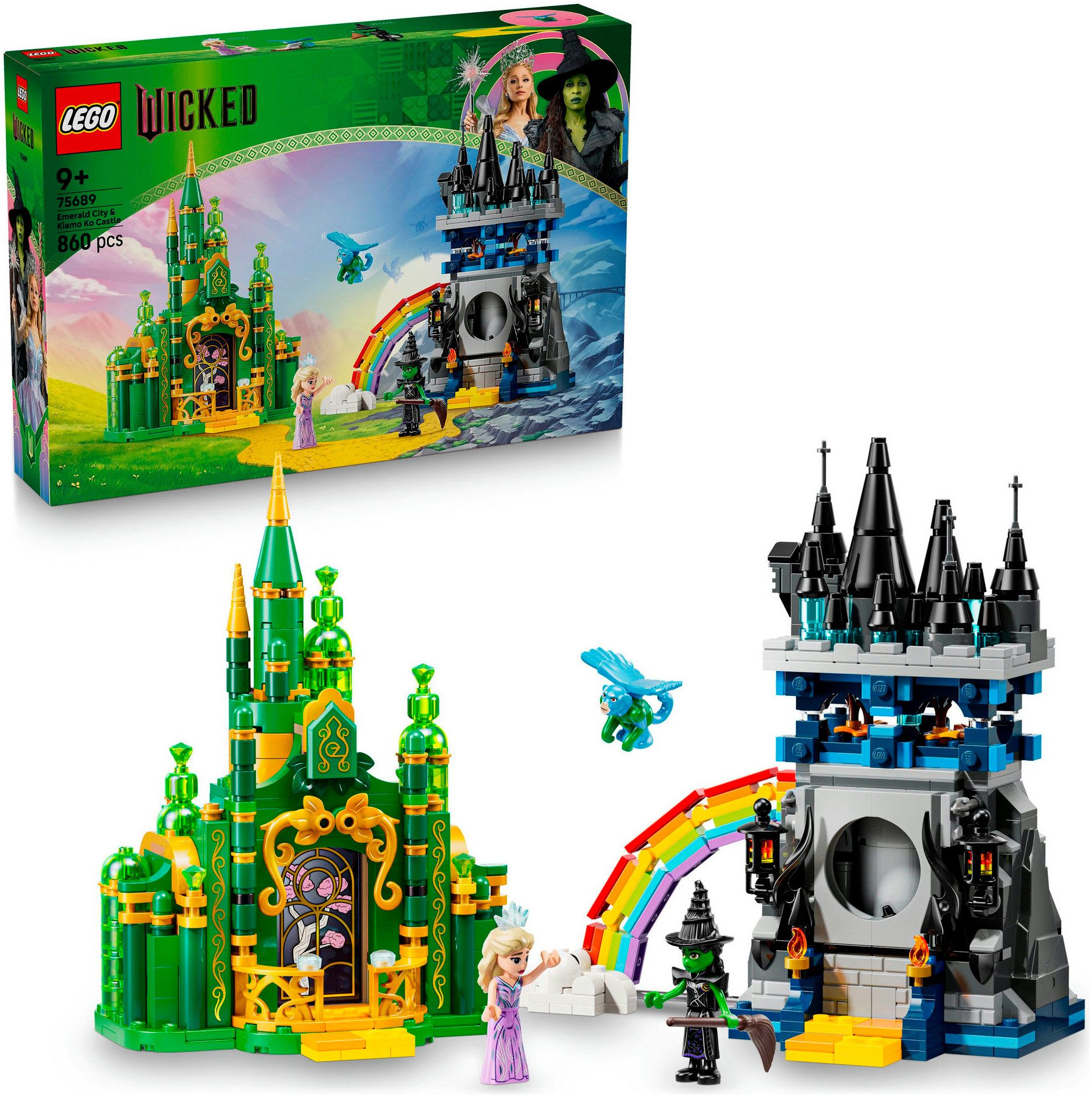 LEGO® Emerald City & Kiamo Ko Castle (75689), LEGO Wicked Konstruktionsspie günstig online kaufen