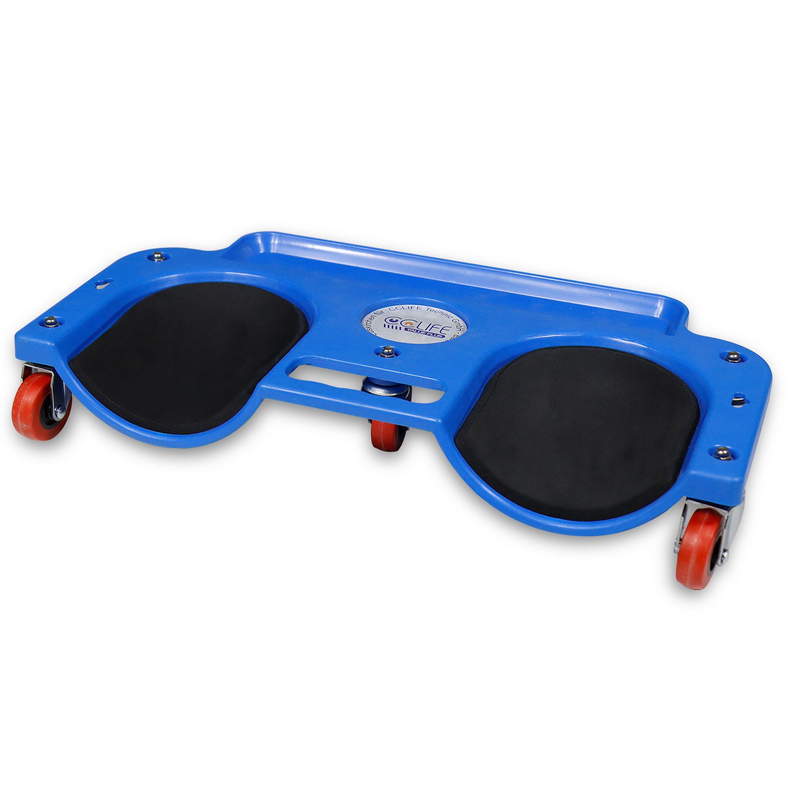 CCLIFE Transportroller Kniebrett mit Rollen Werkstatt Knierollbrett Rolling Knee Pads