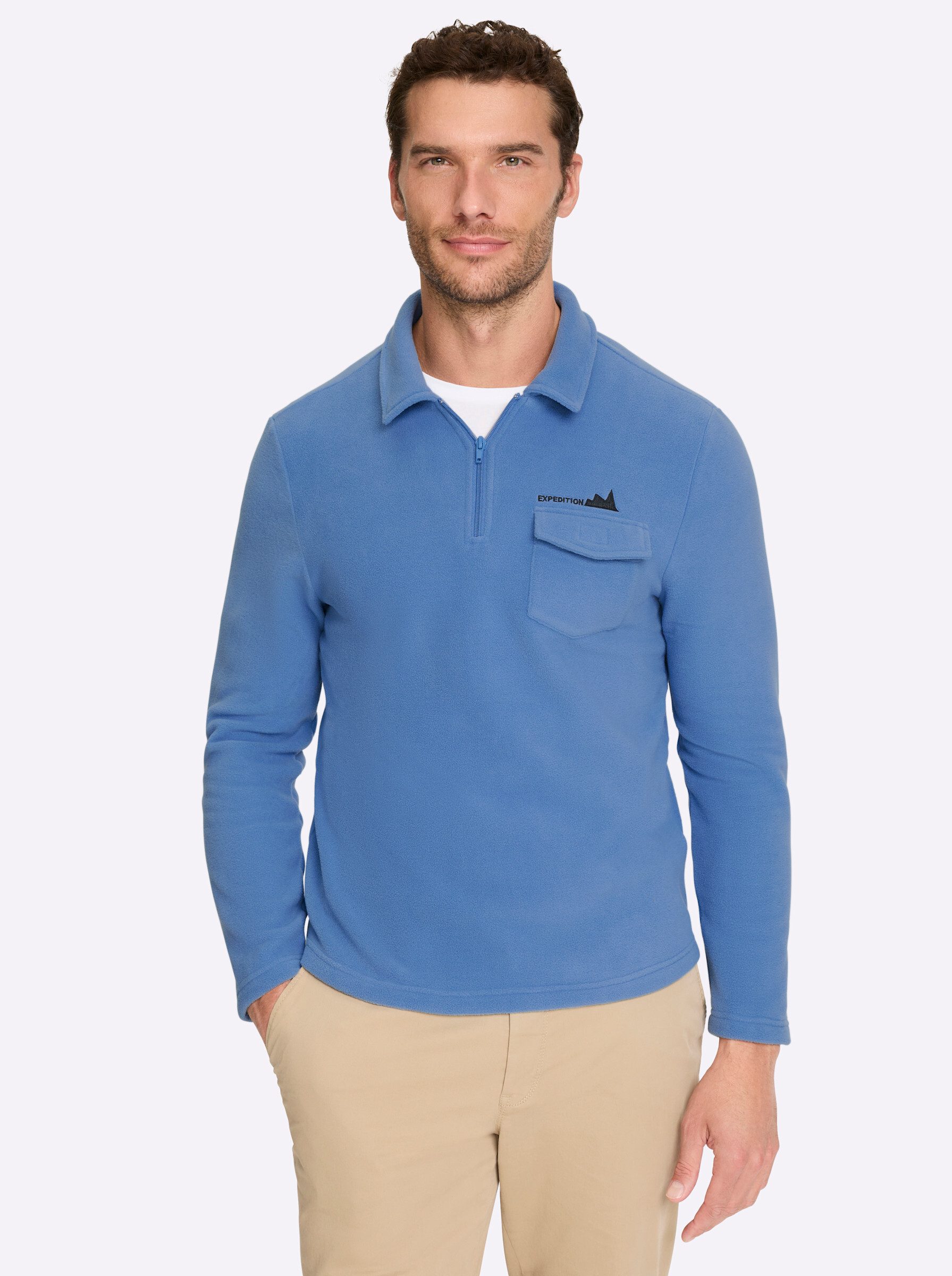 Witt Funktionsjacke Fleece-Shirt Langarm