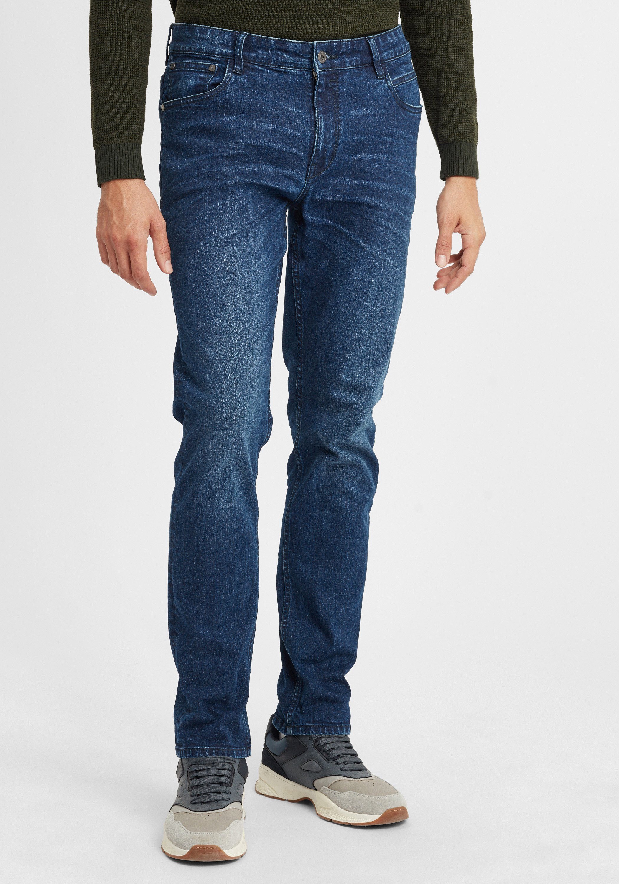 !Solid 5-Pocket-Jeans SDFynn Middle Blue Denim (700029)