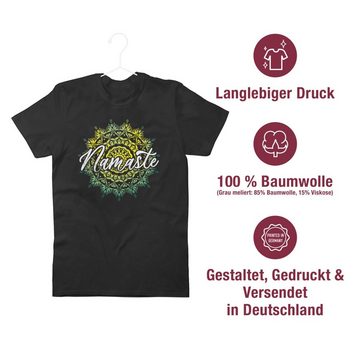 Shirtracer T-Shirt Namaste Vintage Yoga und Wellness Geschenk