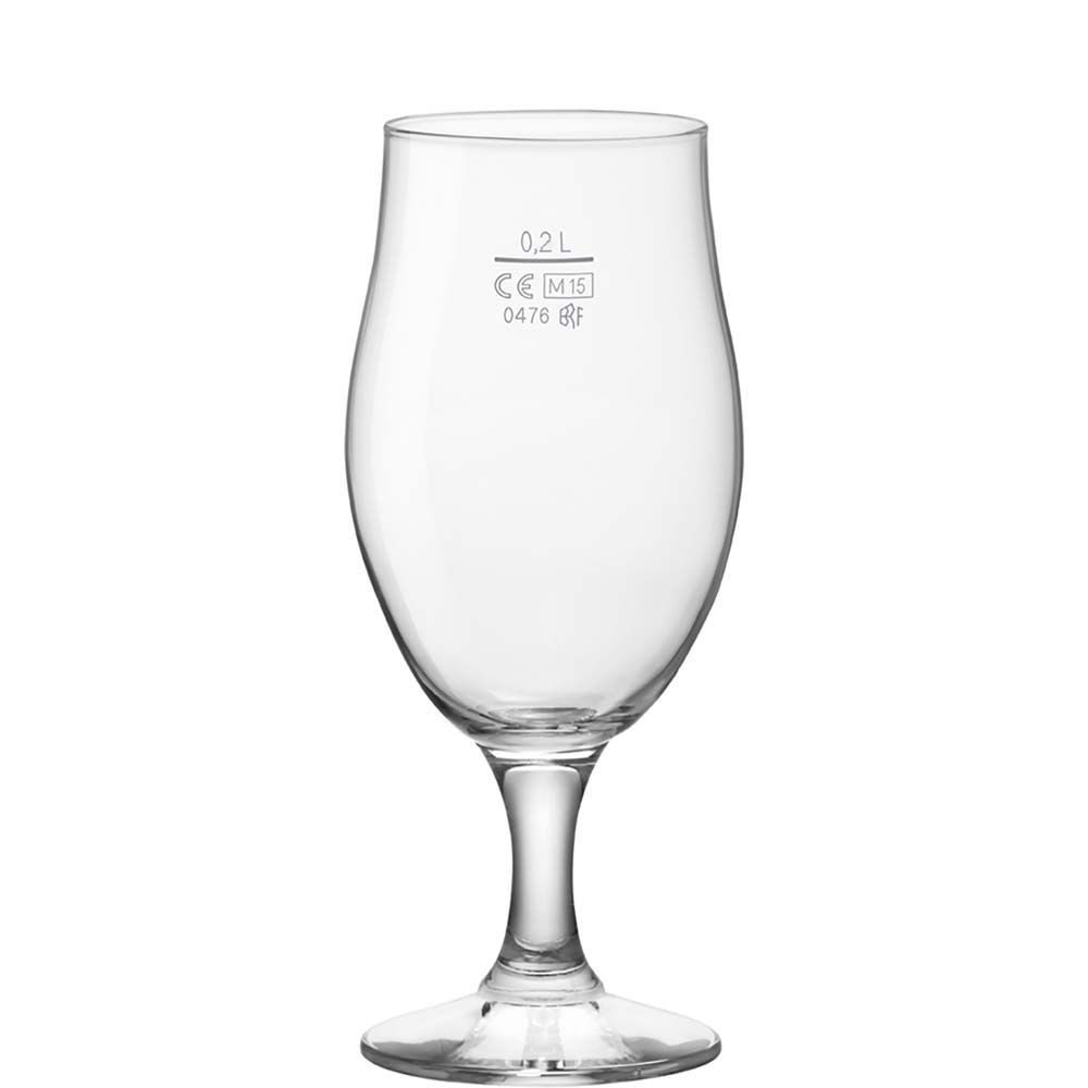 Bormioli Rocco Bierglas Biertulpe Executive 26,1cl /-/ 0,2, 128530M02321129, 6-tlg., Glas