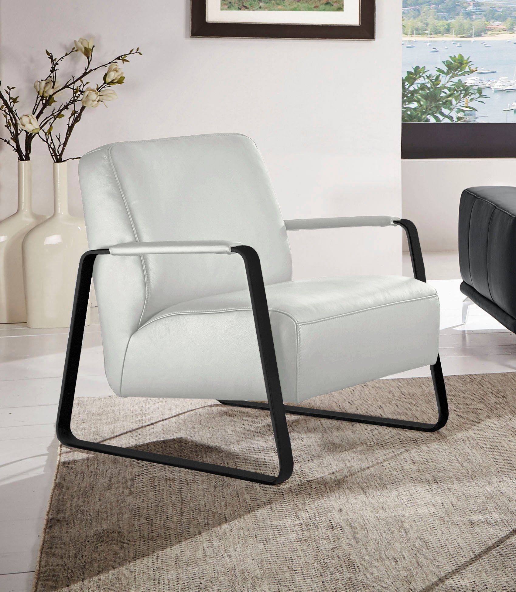 W.SCHILLIG Cocktailsessel quadroo Loungesessel, mit bezogenen günstig online kaufen