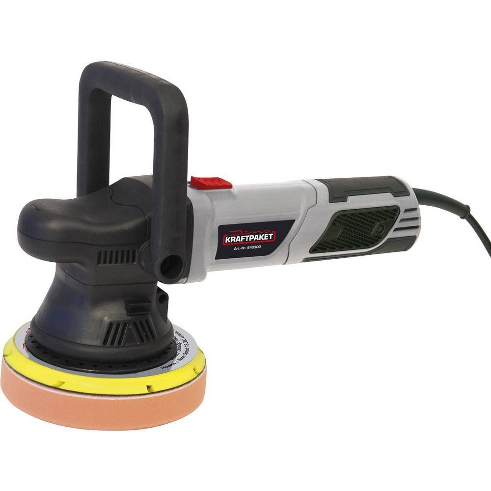 Dino KRAFTPAKET Polishing Machine Eccentric Polisher 900 W 640301, Stepless speed control