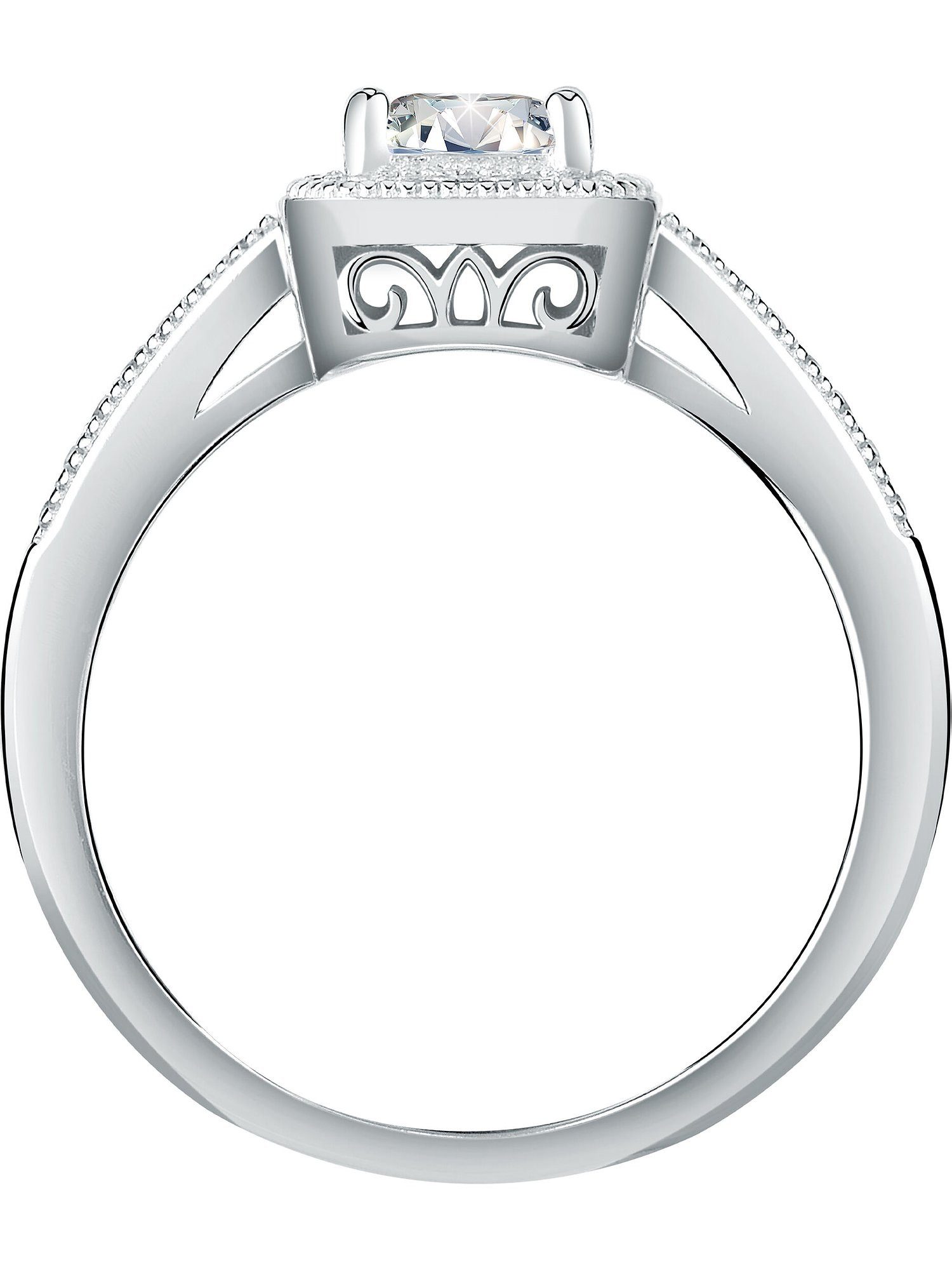 CHRIST Silberring CHRIST Damen-Ring 925er Silber, recycelt Zirkonia, Zirkon günstig online kaufen