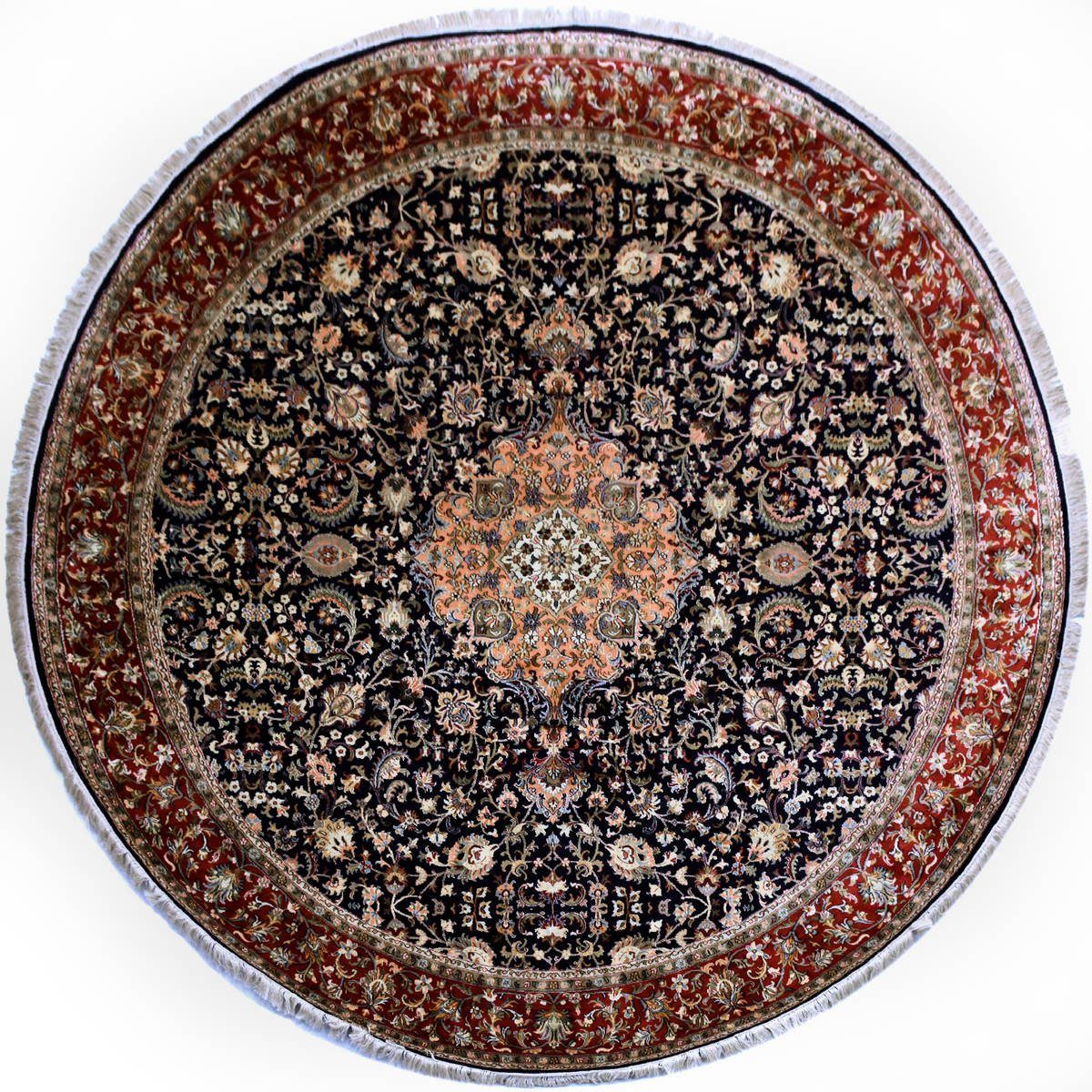 Seidenteppich KASHAN 1756 von KAYOOM - Draufsicht