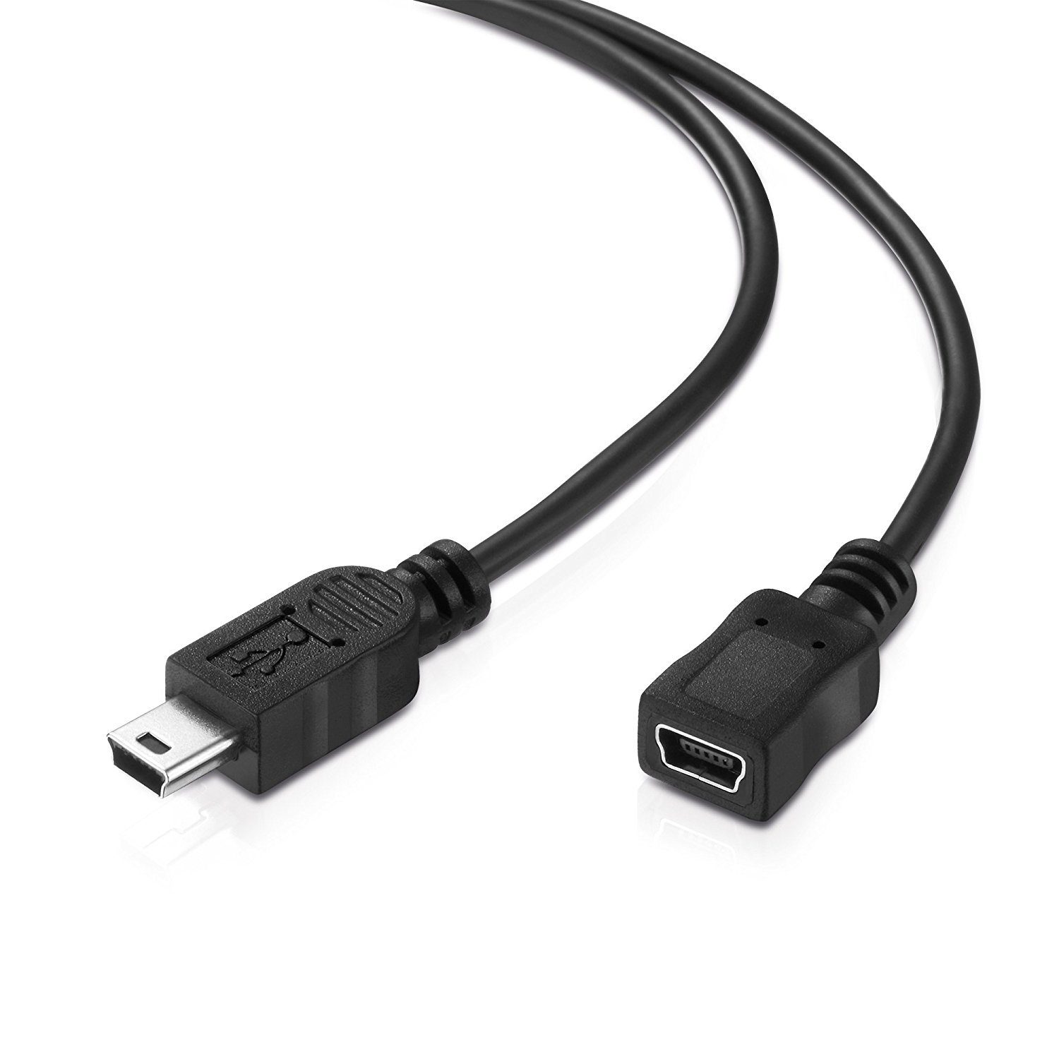 adaptare adaptare 40124 1,2 m Mini-USB 2.0 Verlängerung USB-Kabel