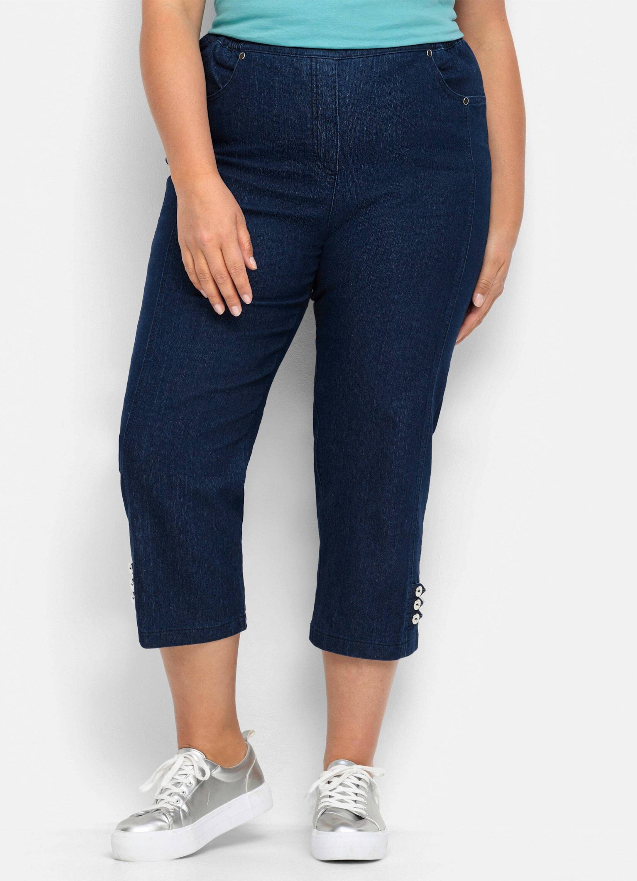 Sieh an! Jeansshorts 7/8-Jeans komfortabel günstig online kaufen