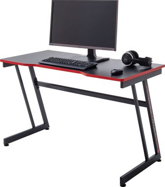 MCA furniture Gamingtisch mcRacing Desk 12, Schreibtisch im coolen Design, Breite 120 cm