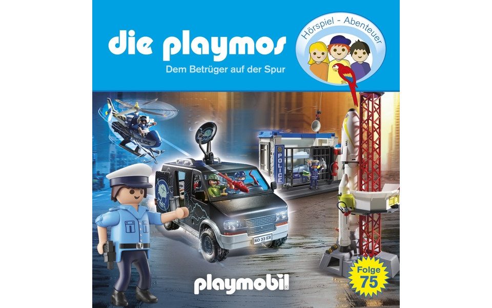 Hörspiel-CD Die Playmos F.75 - Dem Betrüger auf der Spur