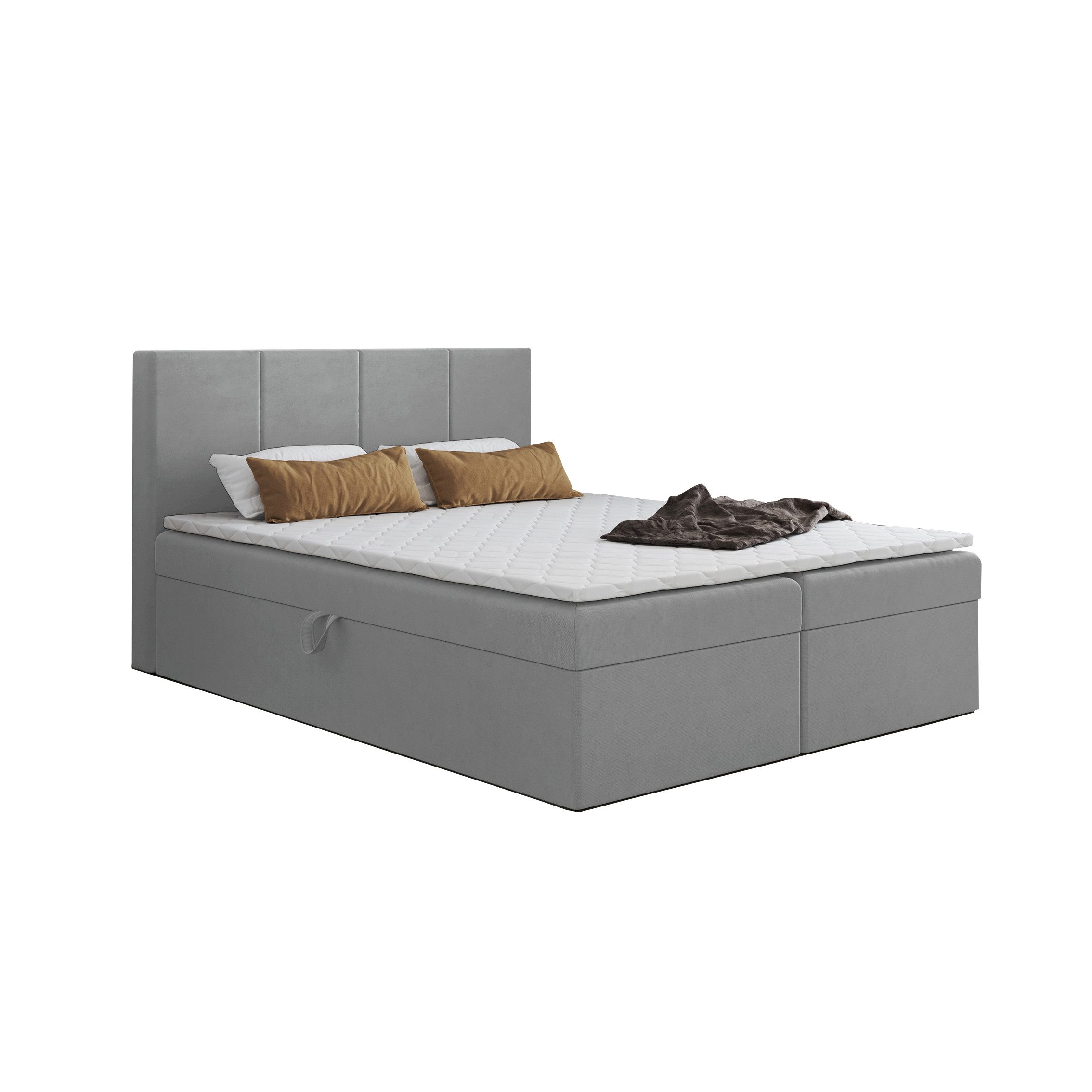 Godre Boxspringbett mit Bettkasten FARO 120x200 günstig online kaufen