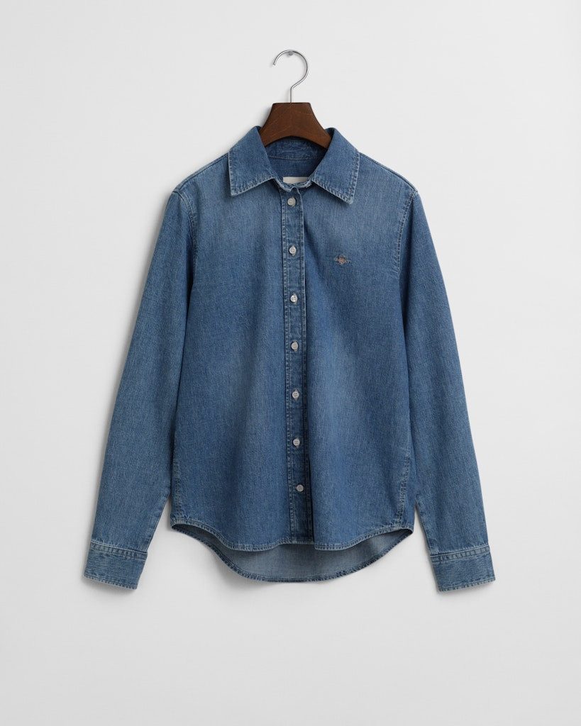 Gant Blusenshirt REG DENIM SHIRT günstig online kaufen