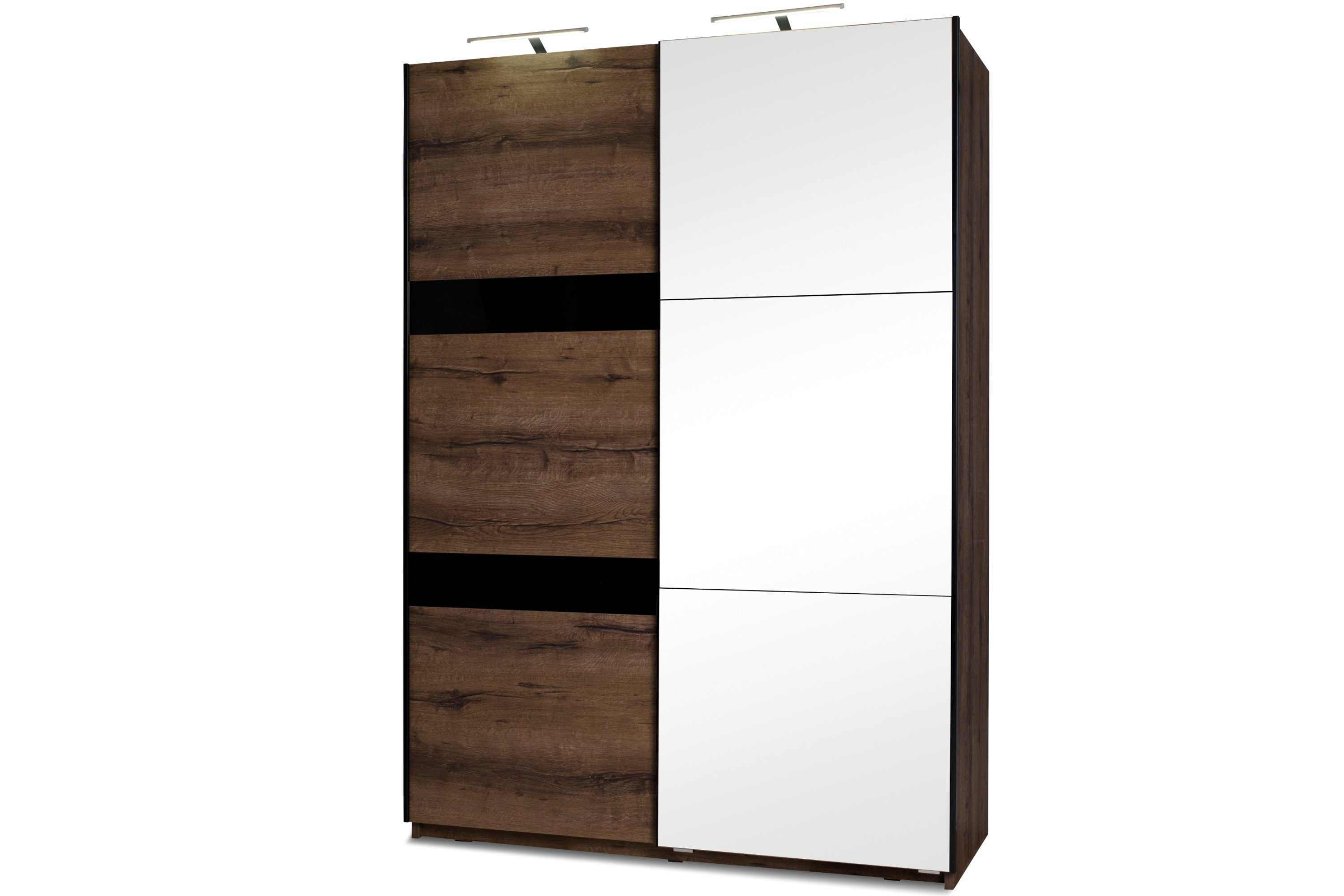 KONSIMO® Schiebetürenschrank MERO Kleiderschrank mit Einlegeböden, günstig online kaufen