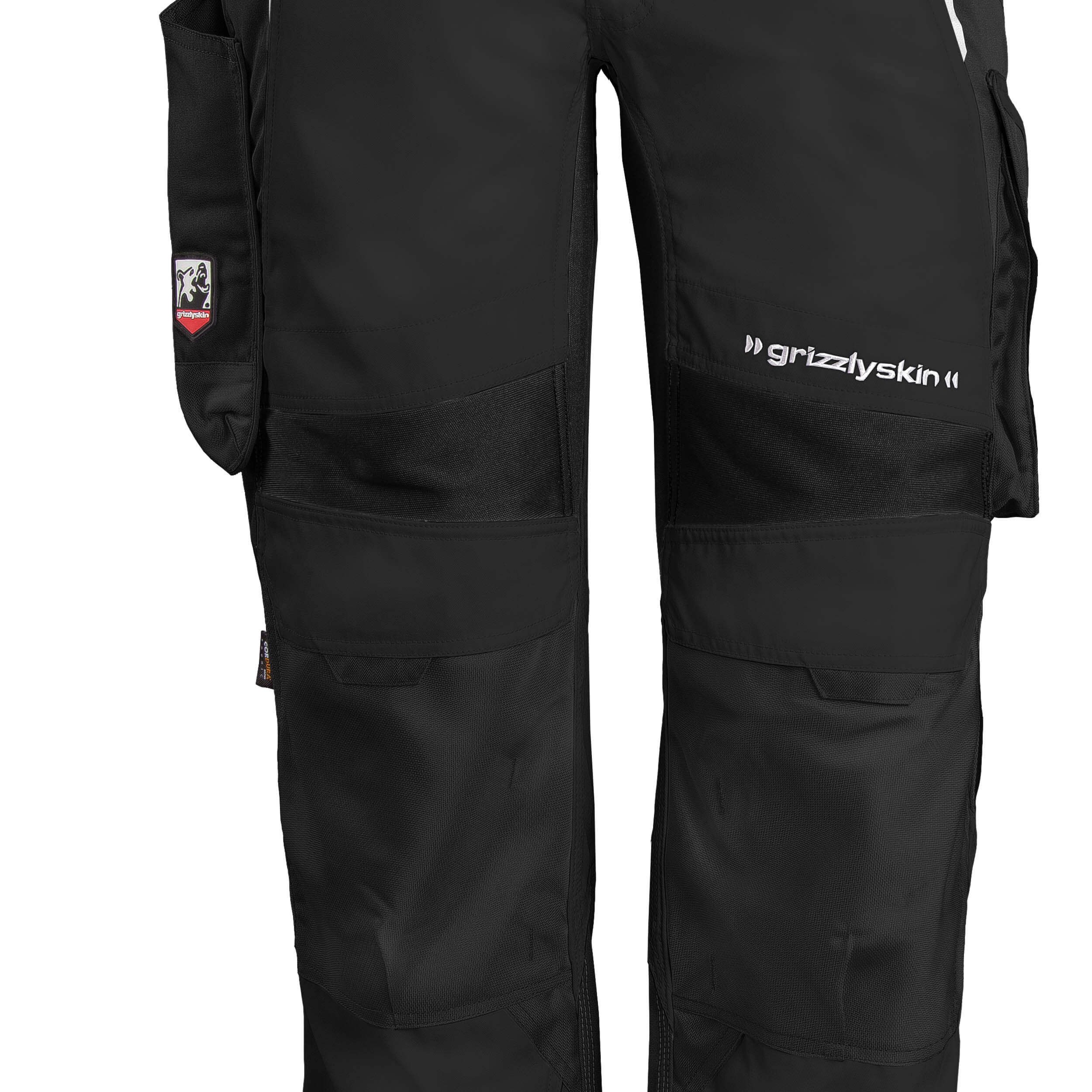 Qualitex Workwear Arbeitsbundhose IRON Arbeitshose Herren - Cargohose, Outdoorhose - Hose für Herren (1-tlg) Cordura, Stretch, viele Taschen, atmungsaktiv. Premium Qualität.