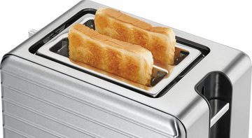 ProfiCook Toaster PC-TAZ 1110, 2 kurze Schlitze, für 2 Scheiben, 1050 W