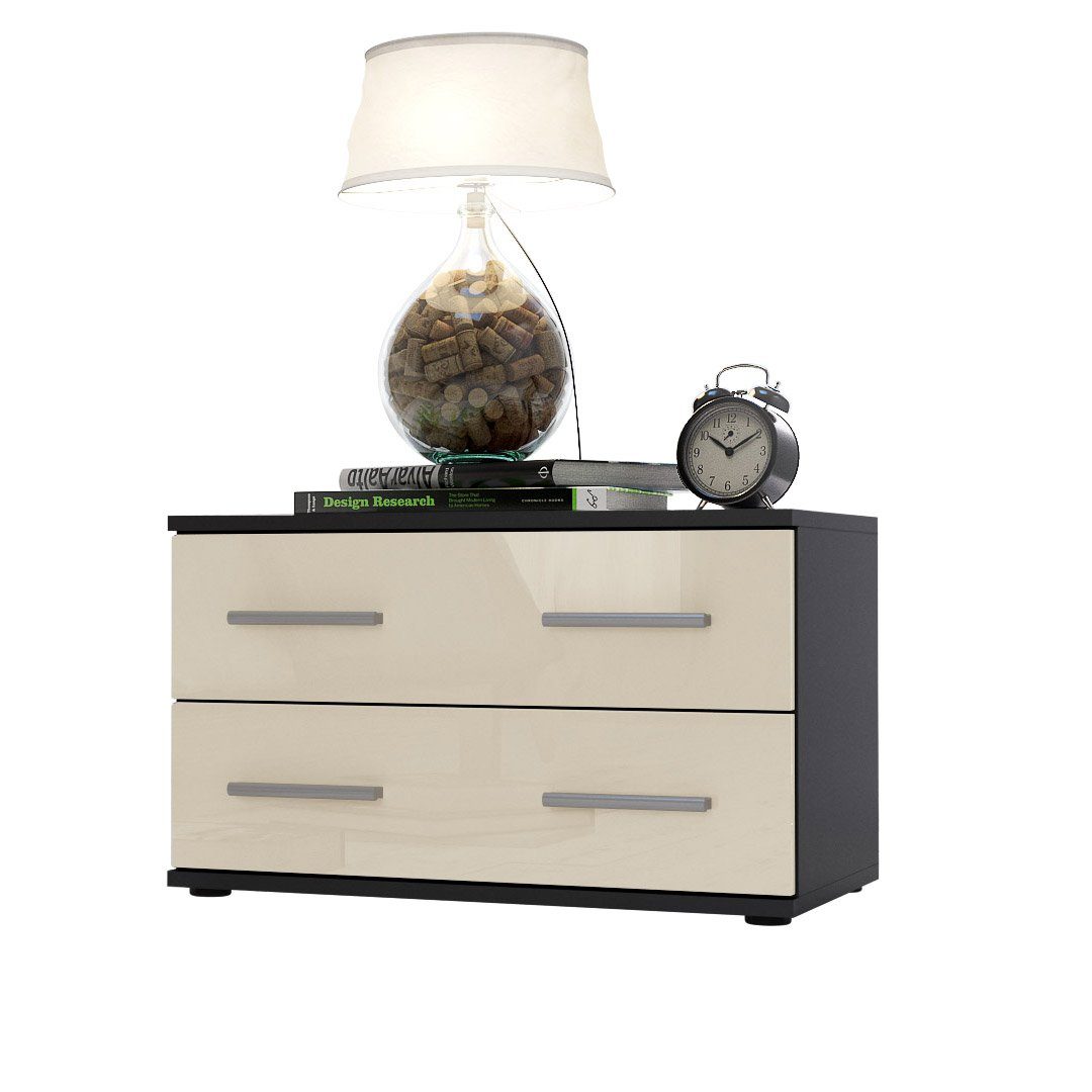 Vladon Nachttisch Kioto (Nachttischschrank, mit 2 günstig online kaufen