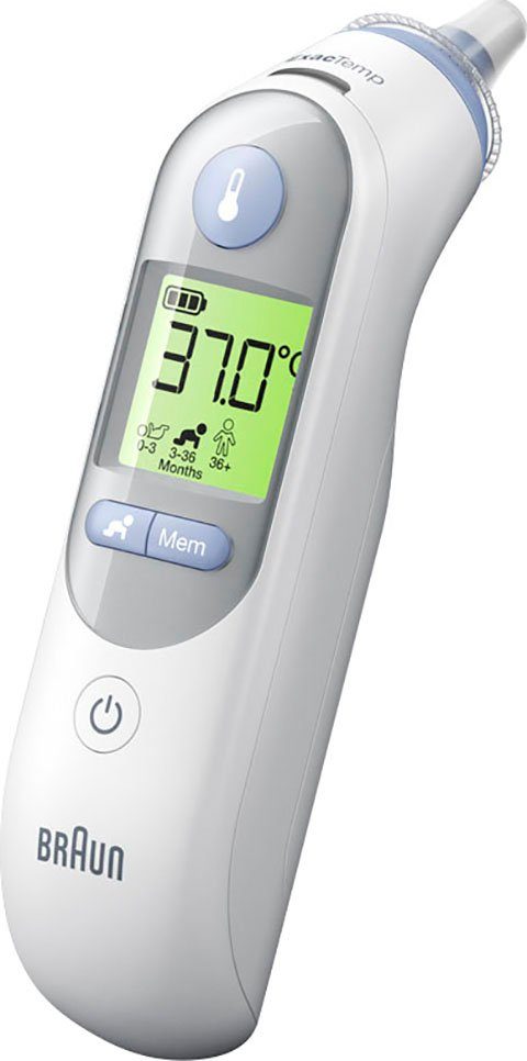 - ThermoScan® geeignet, 7 Ohr-Fieberthermometer Ohrthermometer Für alle Precision® Braun mit Altersgruppen IRT6520, Neugeborener einschließlich Age