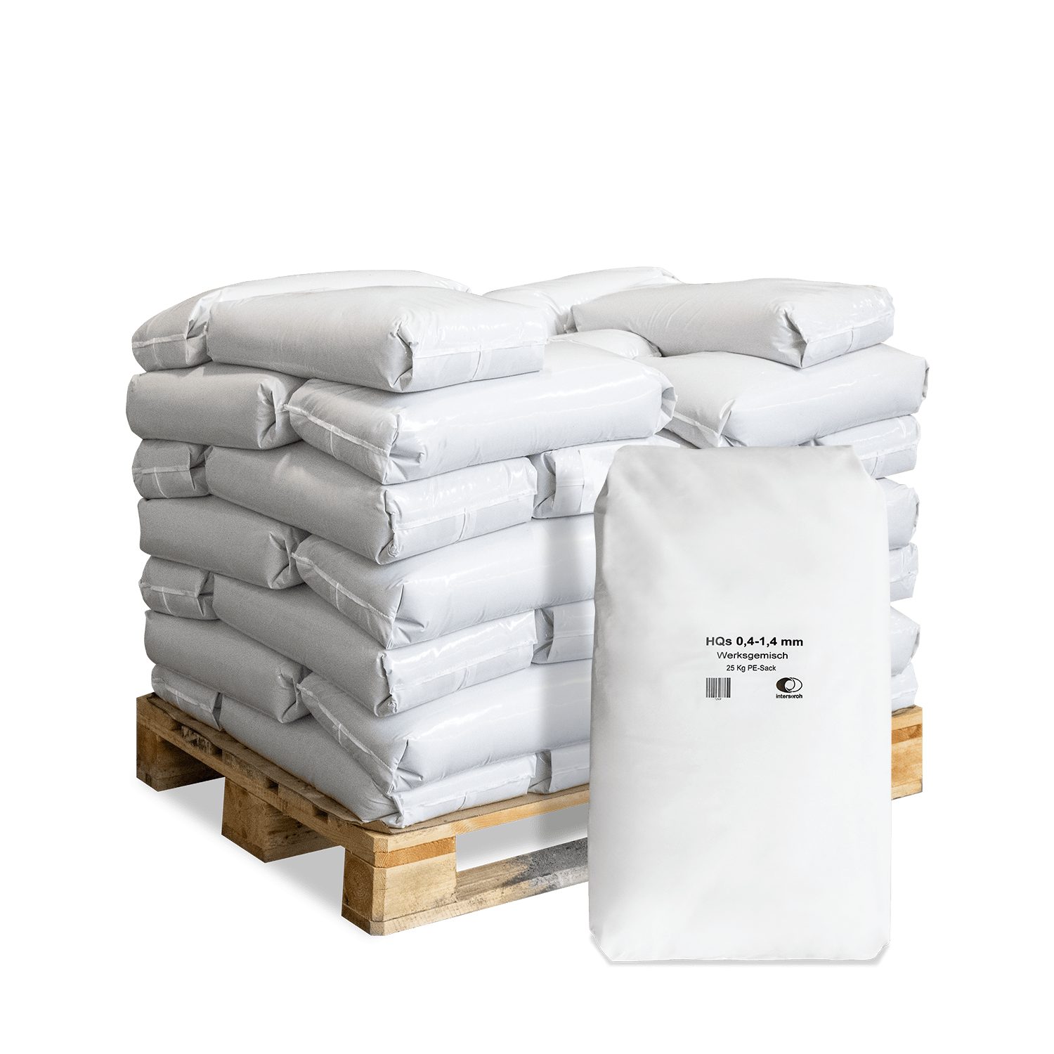 GALAMIO Quarzsand 0,4 - 1,4 mm (Palette, 40-St)